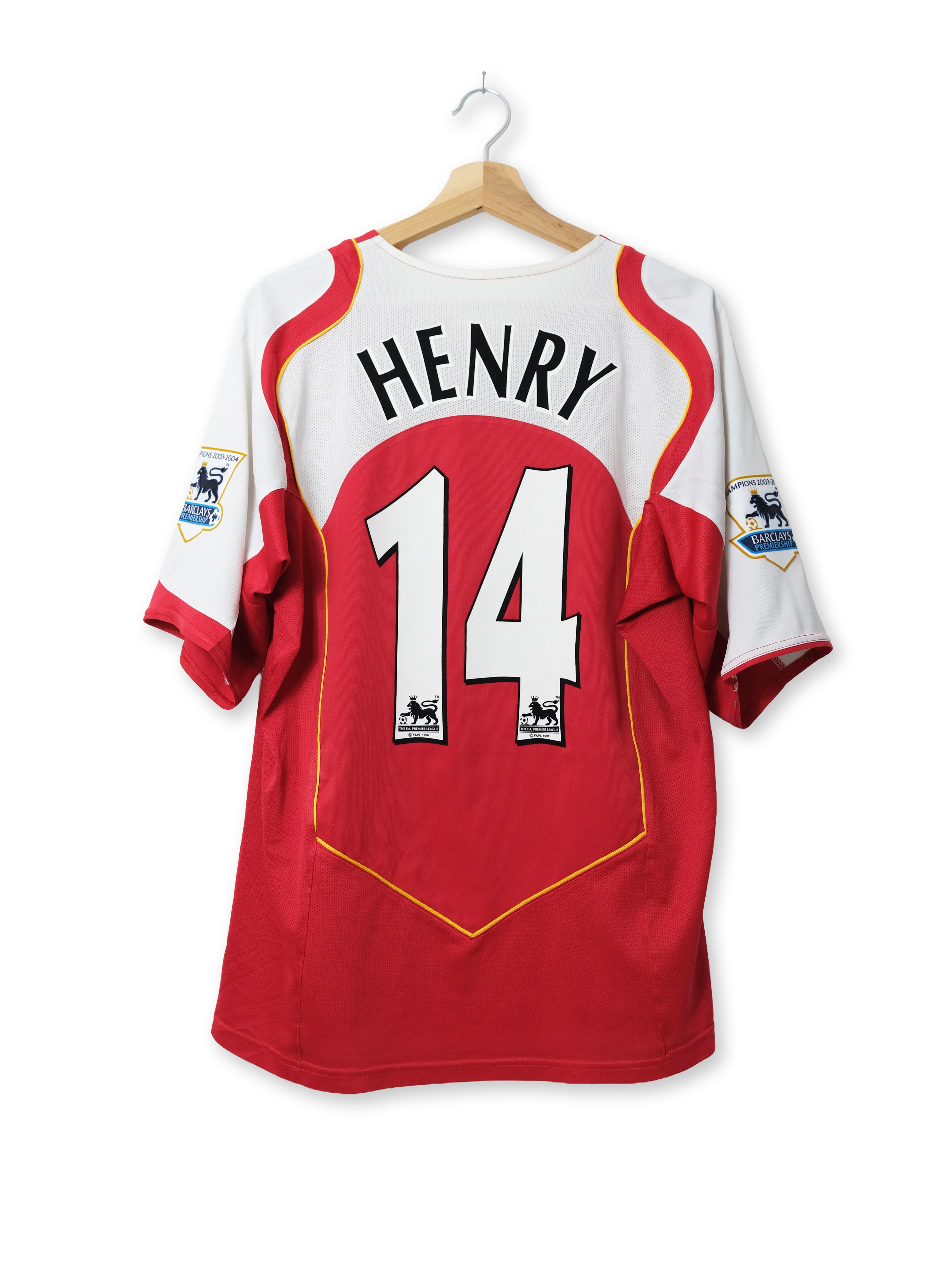 Arsenal FC 2004/05 Heim Trikot – HENRY #14 – (L)