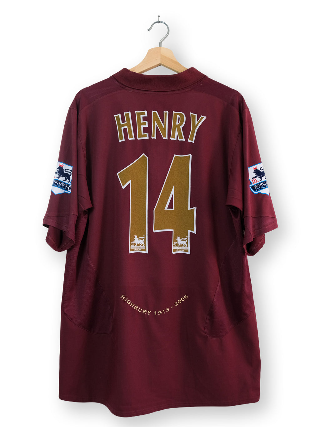 Arsenal FC 2005/06 Heim Trikot – HENRY #14 – (XL)