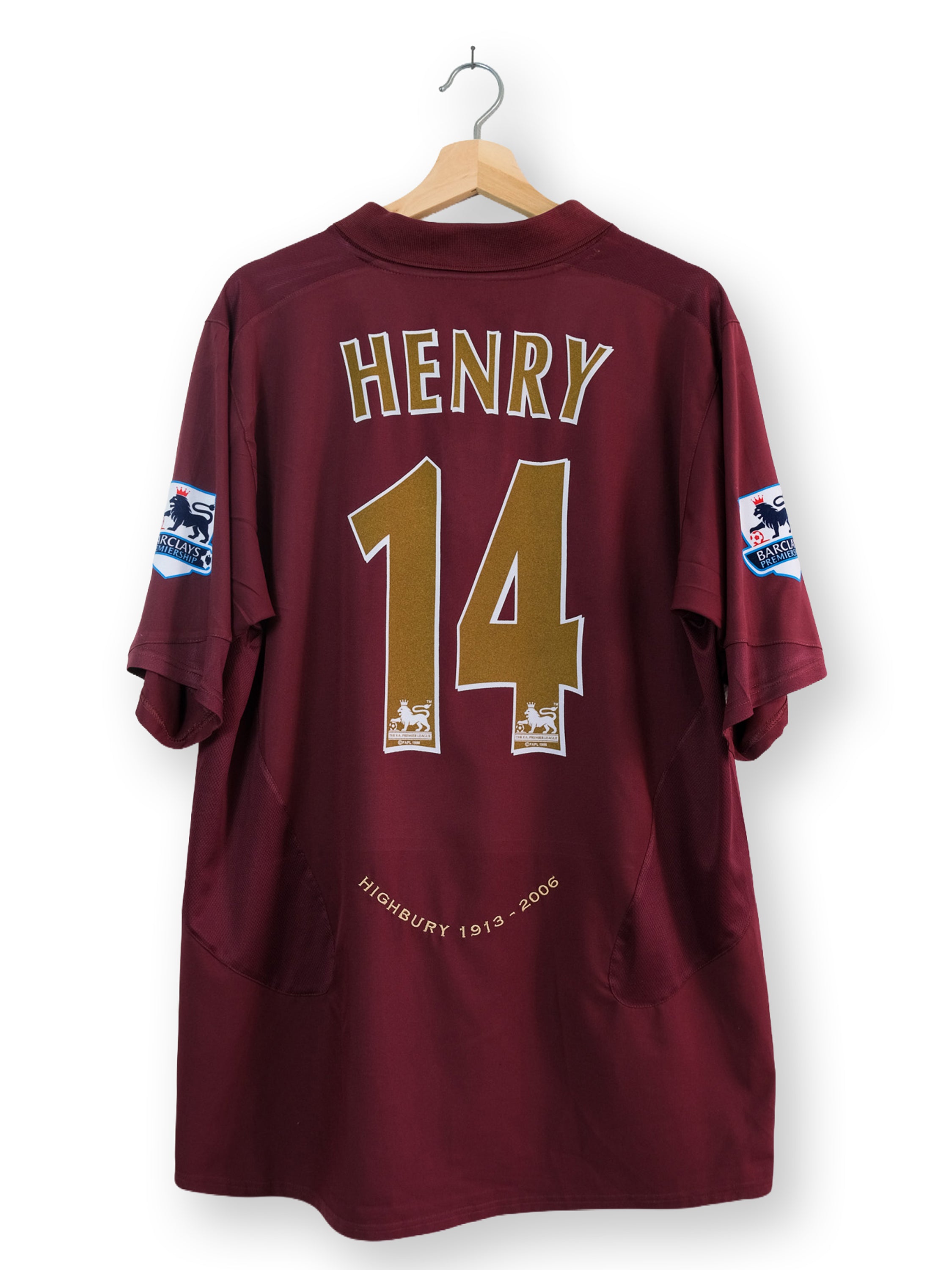 Arsenal FC 2005/06 Heim Trikot – HENRY #14 – (XL)