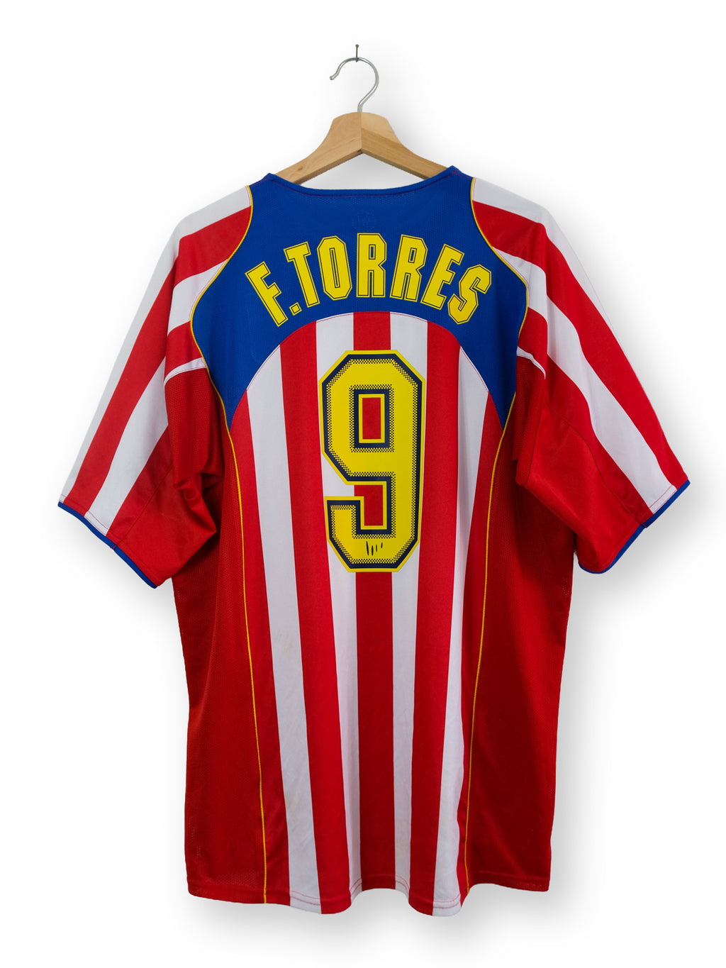 Atlético Madrid 2004/05 Heim Trikot – F.TORRES #9 – (XL)