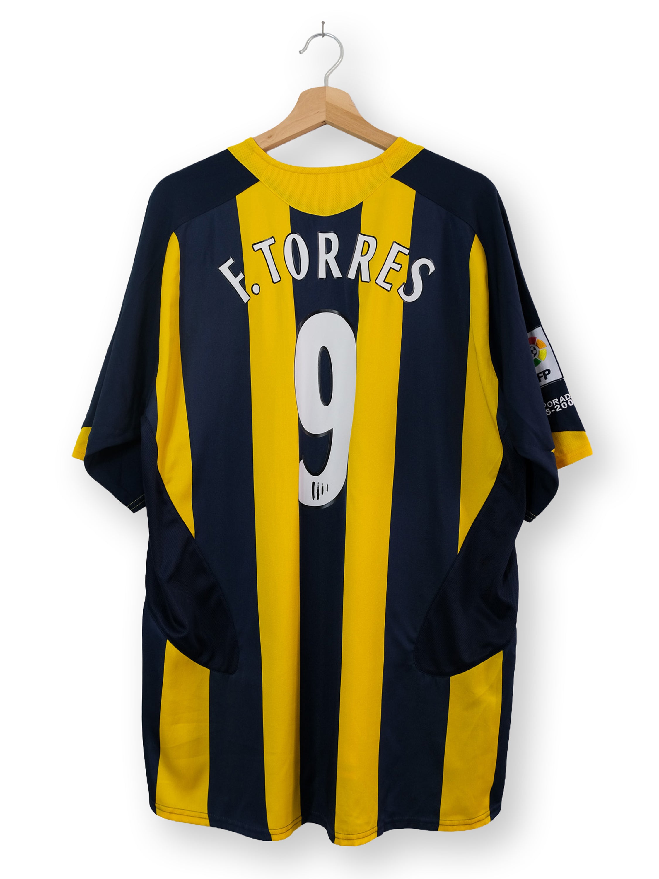 Atlético Madrid 2005/06 Auswärts Trikot – F. TORRES #9 – (XL)