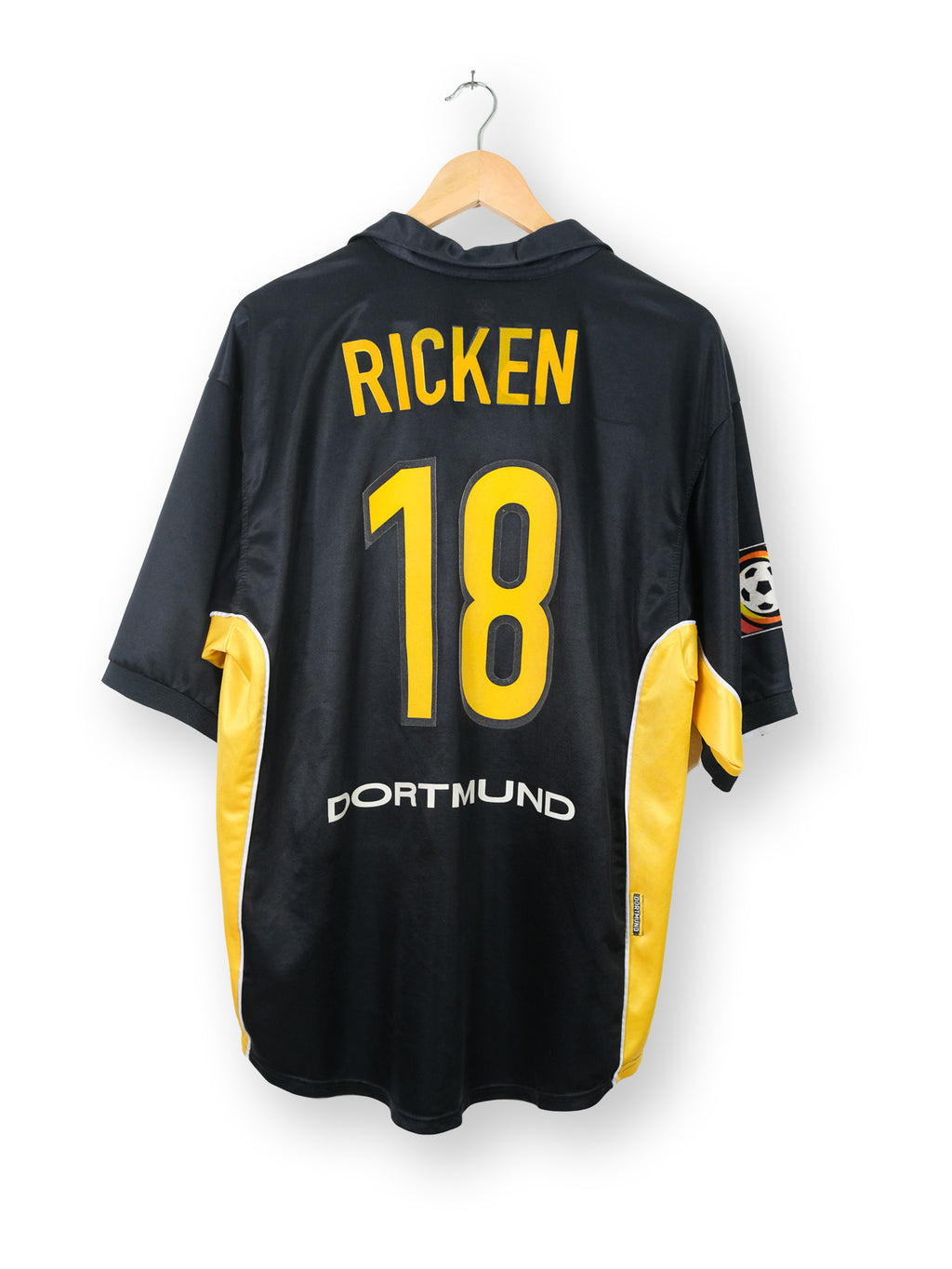Borussia Dortmund 1998/99 Auswärts Trikot – RICKEN #18 – (L)