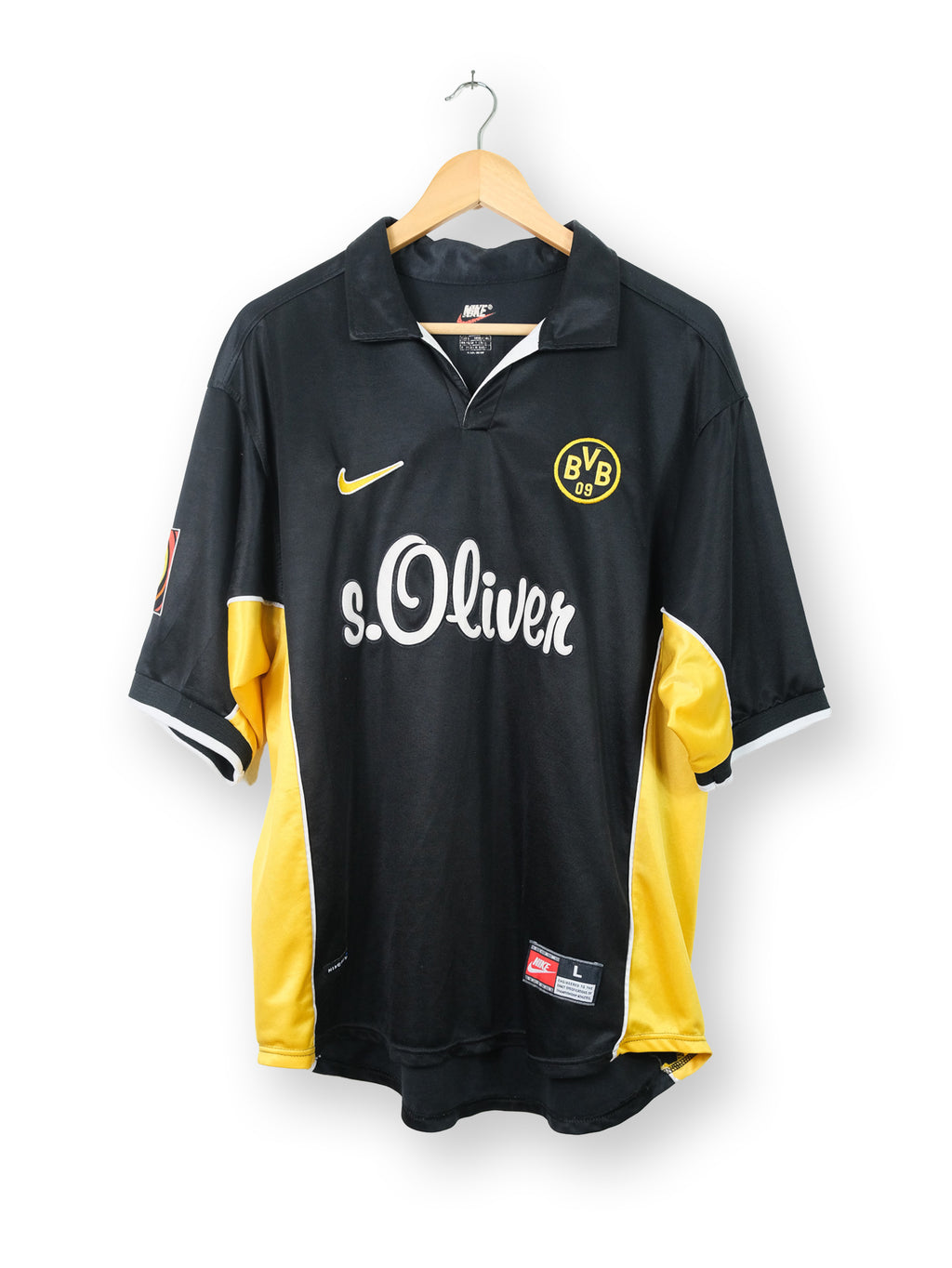 Borussia Dortmund 1998/99 Auswärts Trikot – RICKEN #18 – (L)