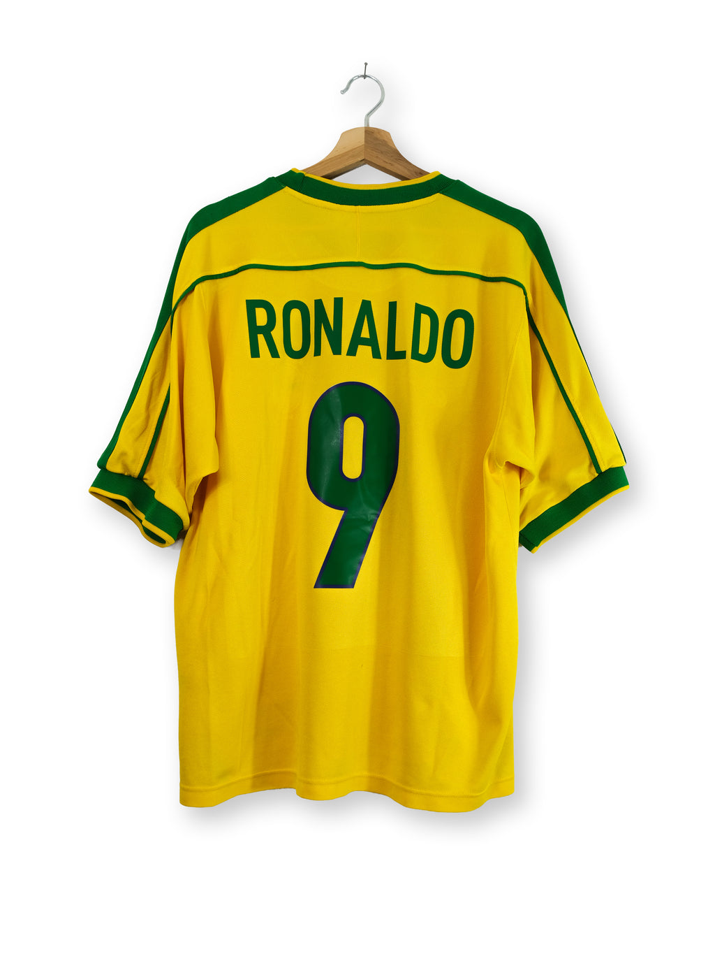 Brasilien 1998/1999 Heim Trikot – RONALDO #9 – (L)