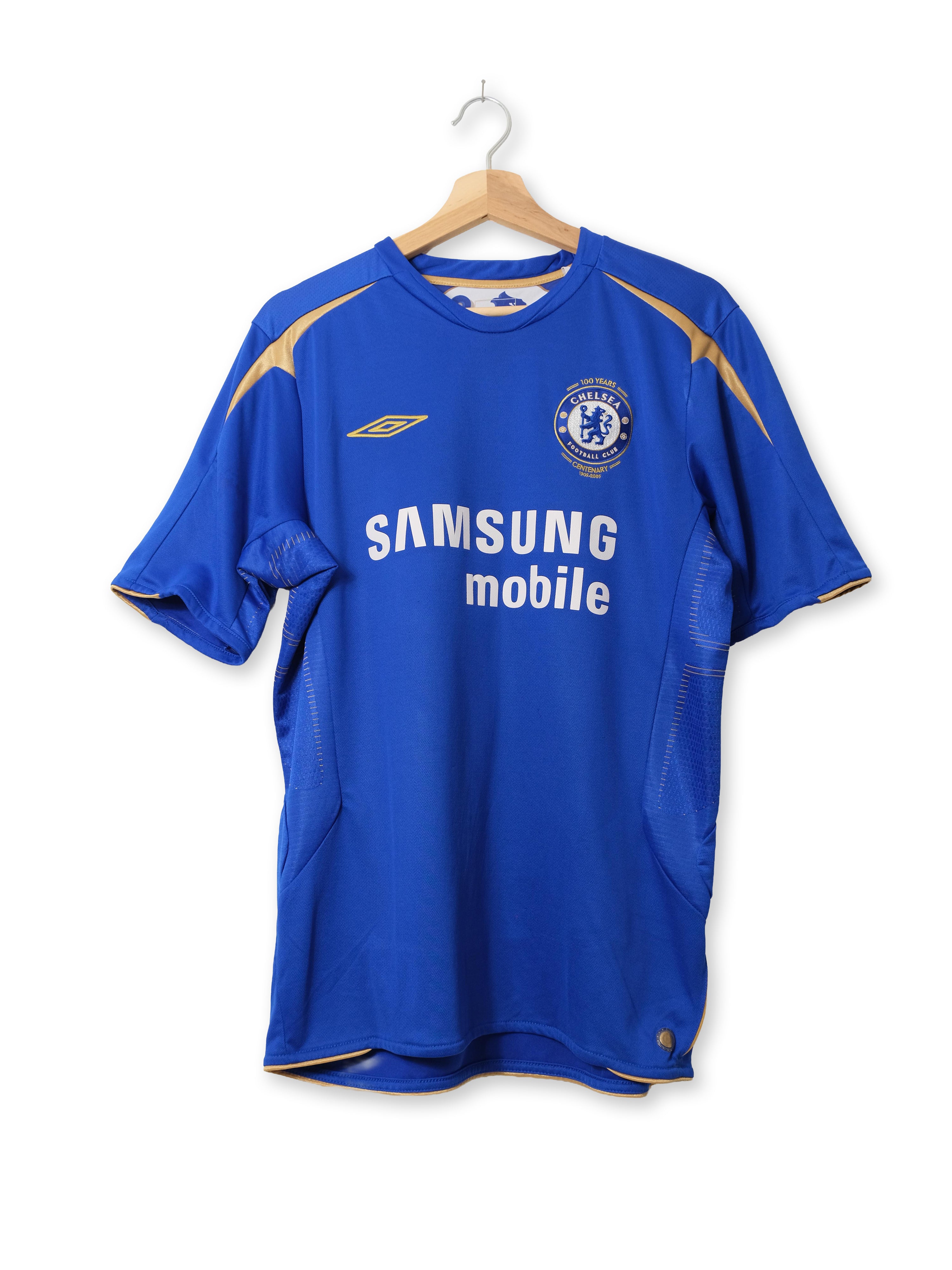 Chelsea FC 2005/06 Heim Trikot – DROGBA #15 – (L)