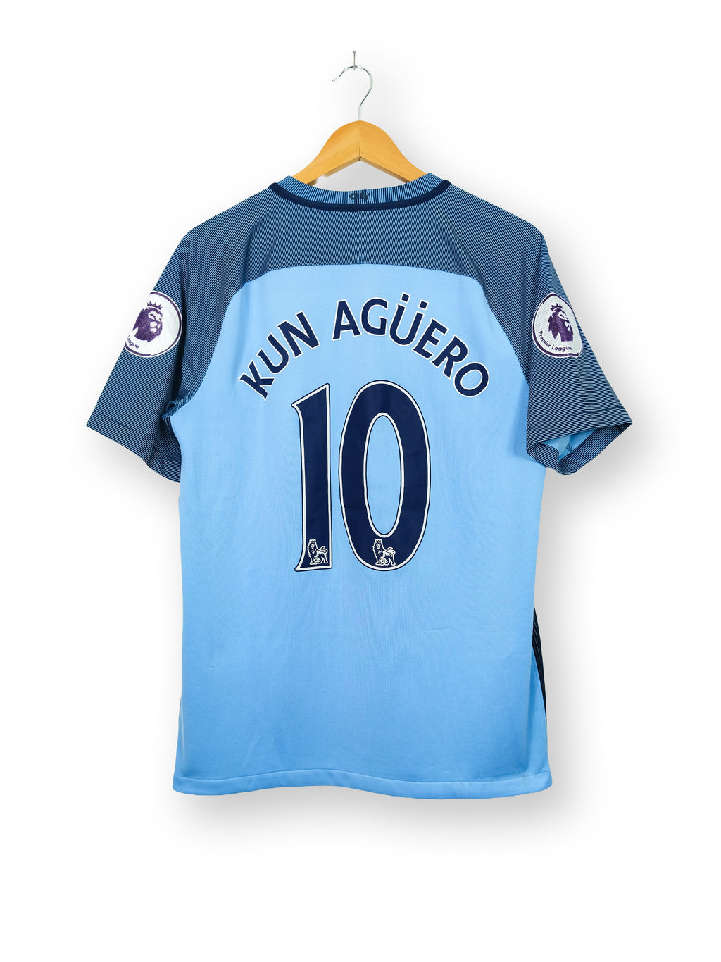 Manchester City 2016/17 Home Kit – AGUERO #10 – (M)