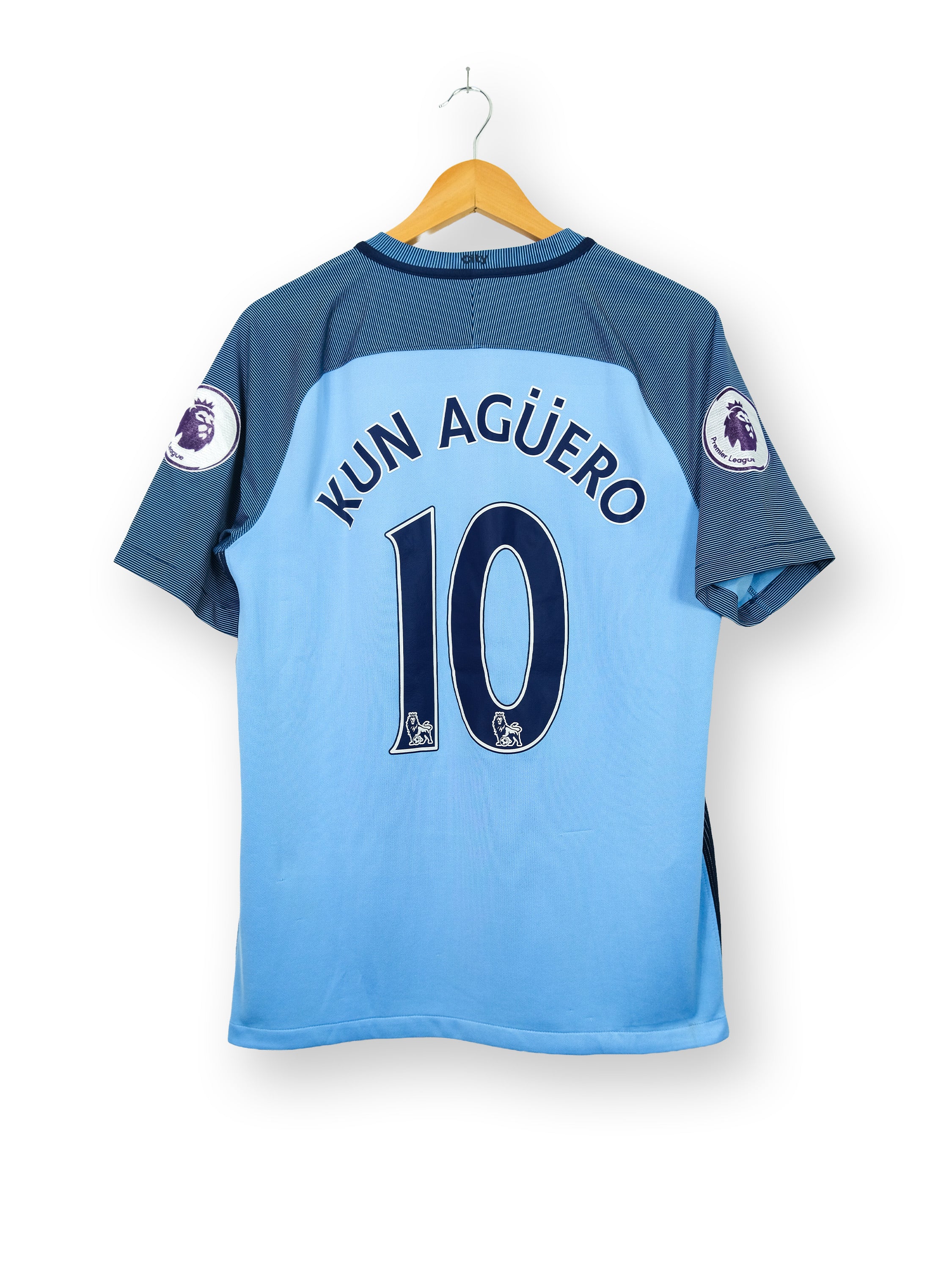 Manchester City 2016/17 Home Kit – AGUERO #10 – (M)