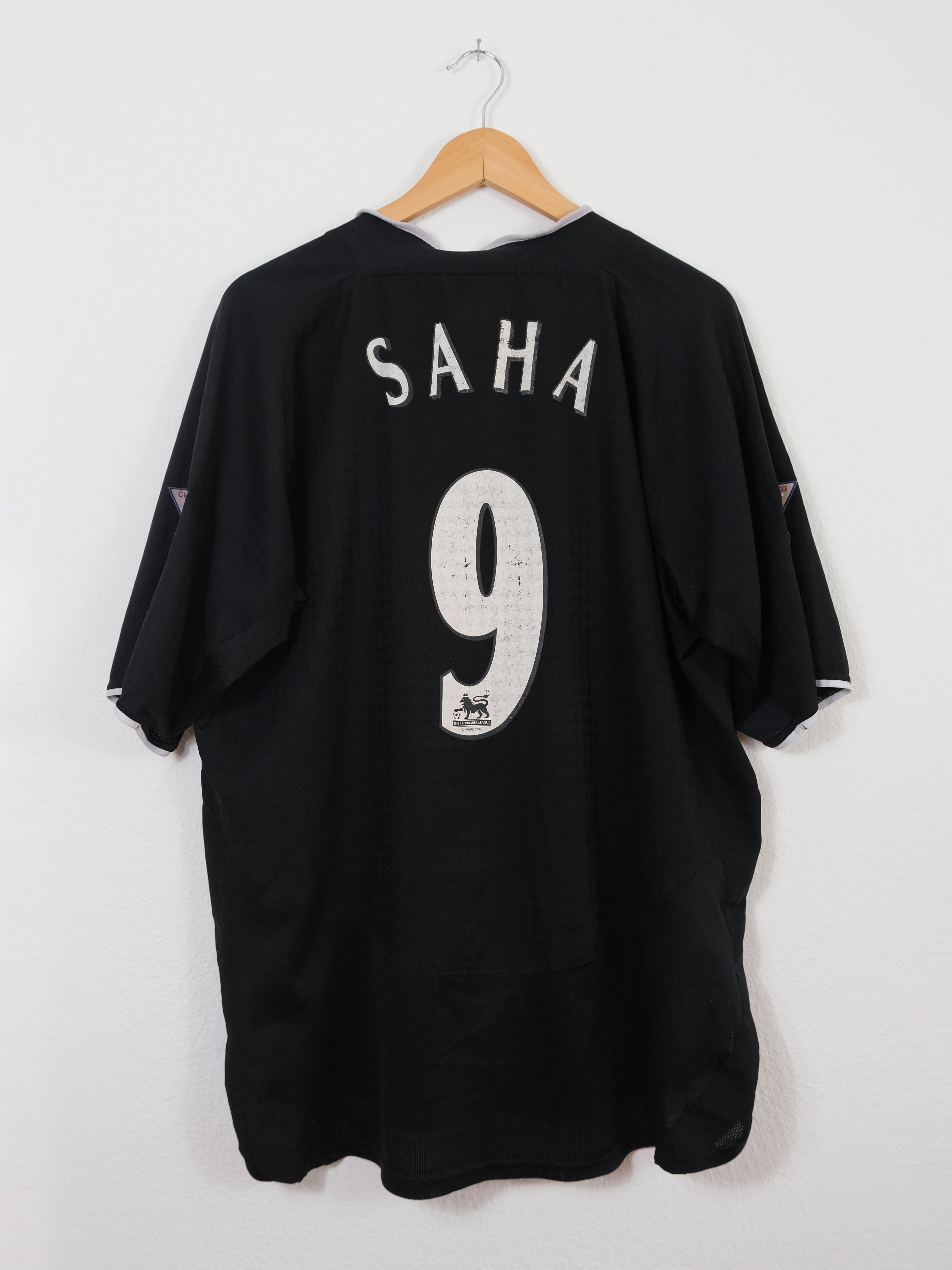 Manchester United 2003/05 Auswaerts Trikot – SAHA #9 – (L)