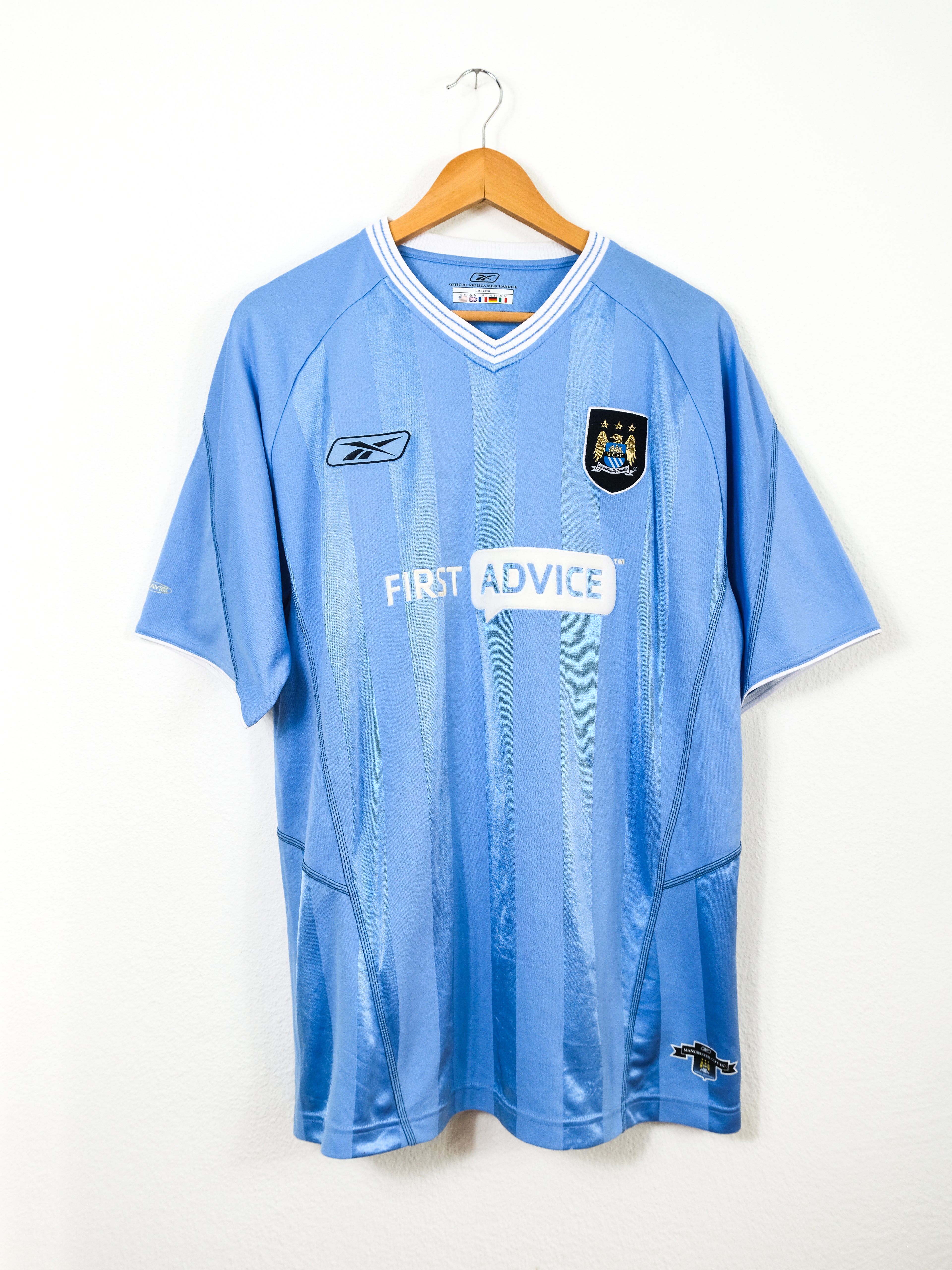 Manchester City 2003/04 Heim Trikot – (XL)