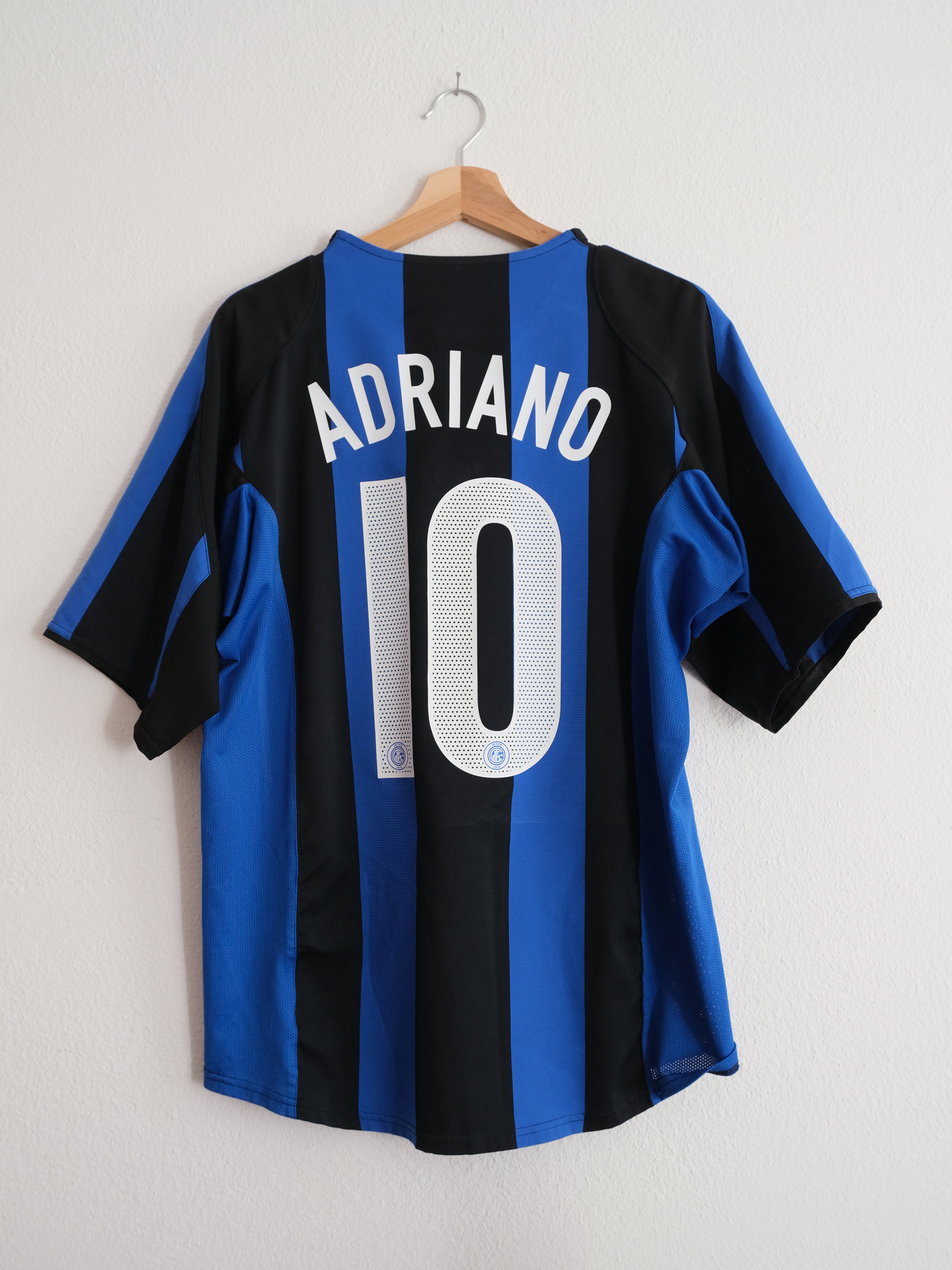 Inter Milan 2004/05 Heim Trikot – ADRIANO #10 – (L)