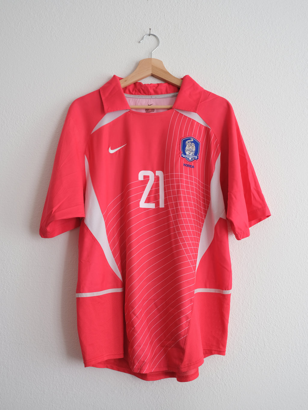 Süd Korea 2002/03 Heim Trikot – J S PARK #21 – (L)