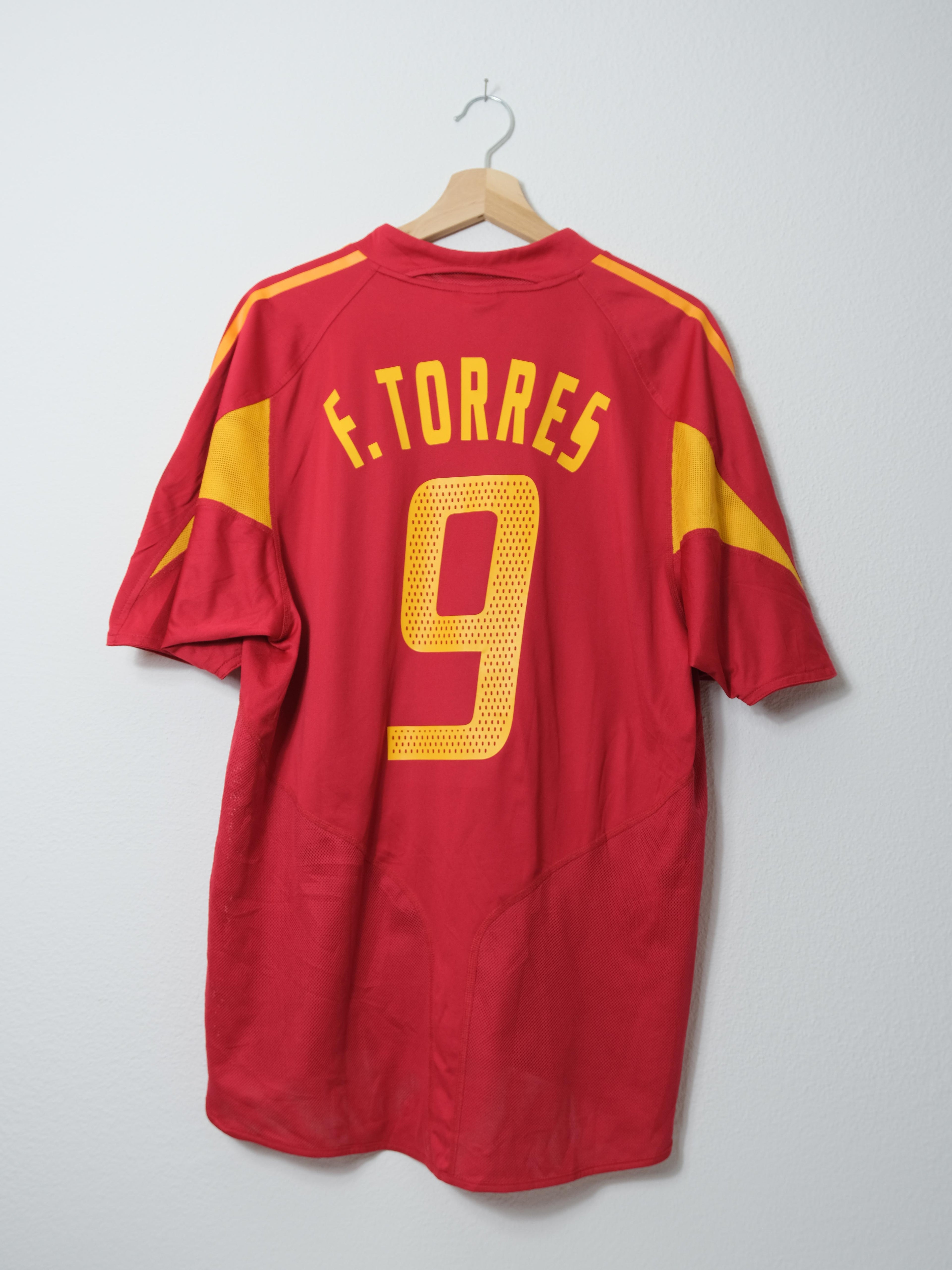Spanien 2004/05 Heim Trikot – TORRES #9 – (L)