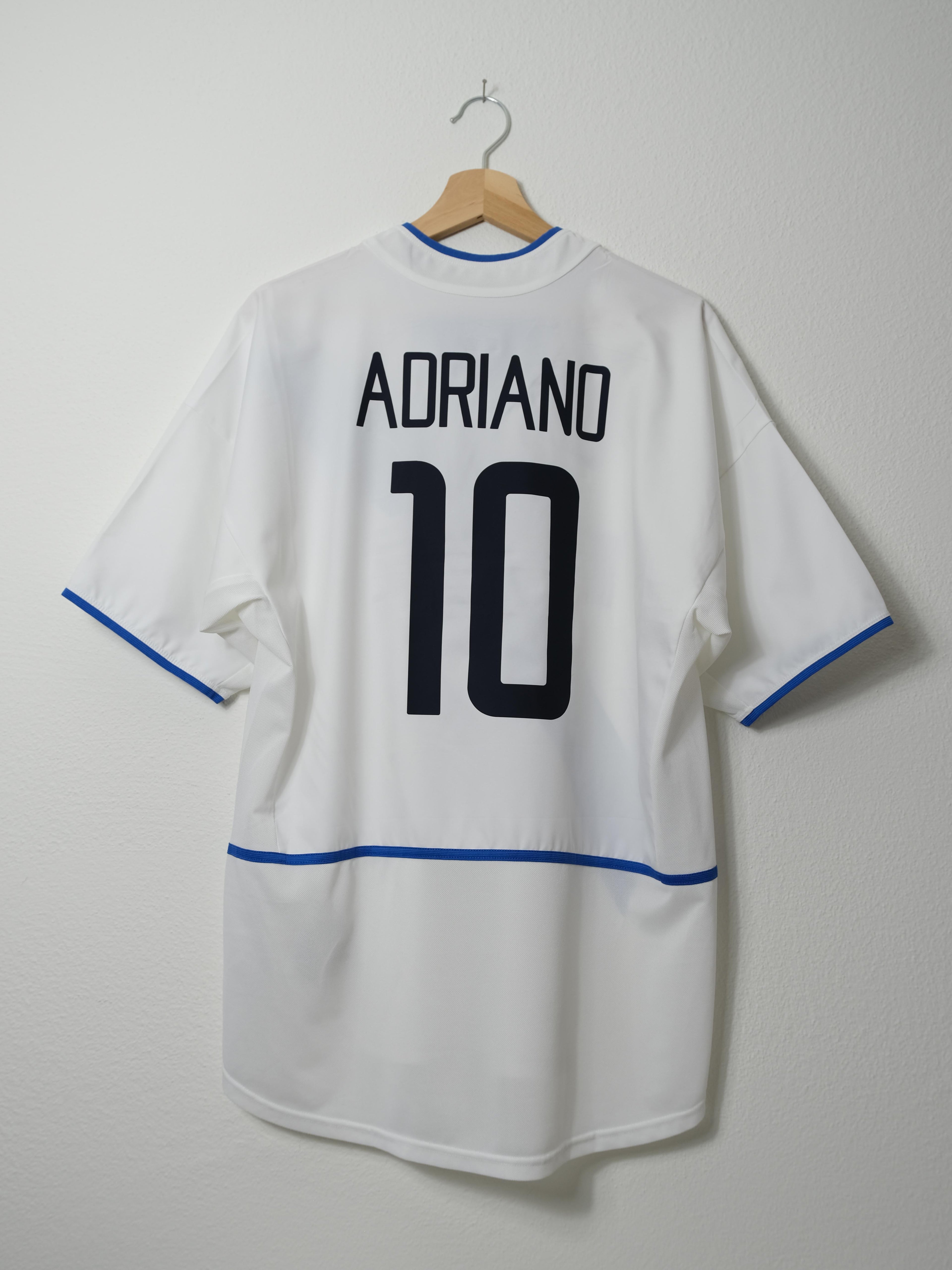 Inter Milan 2002/03 Away Kit – ADRIANO #10 – (L)