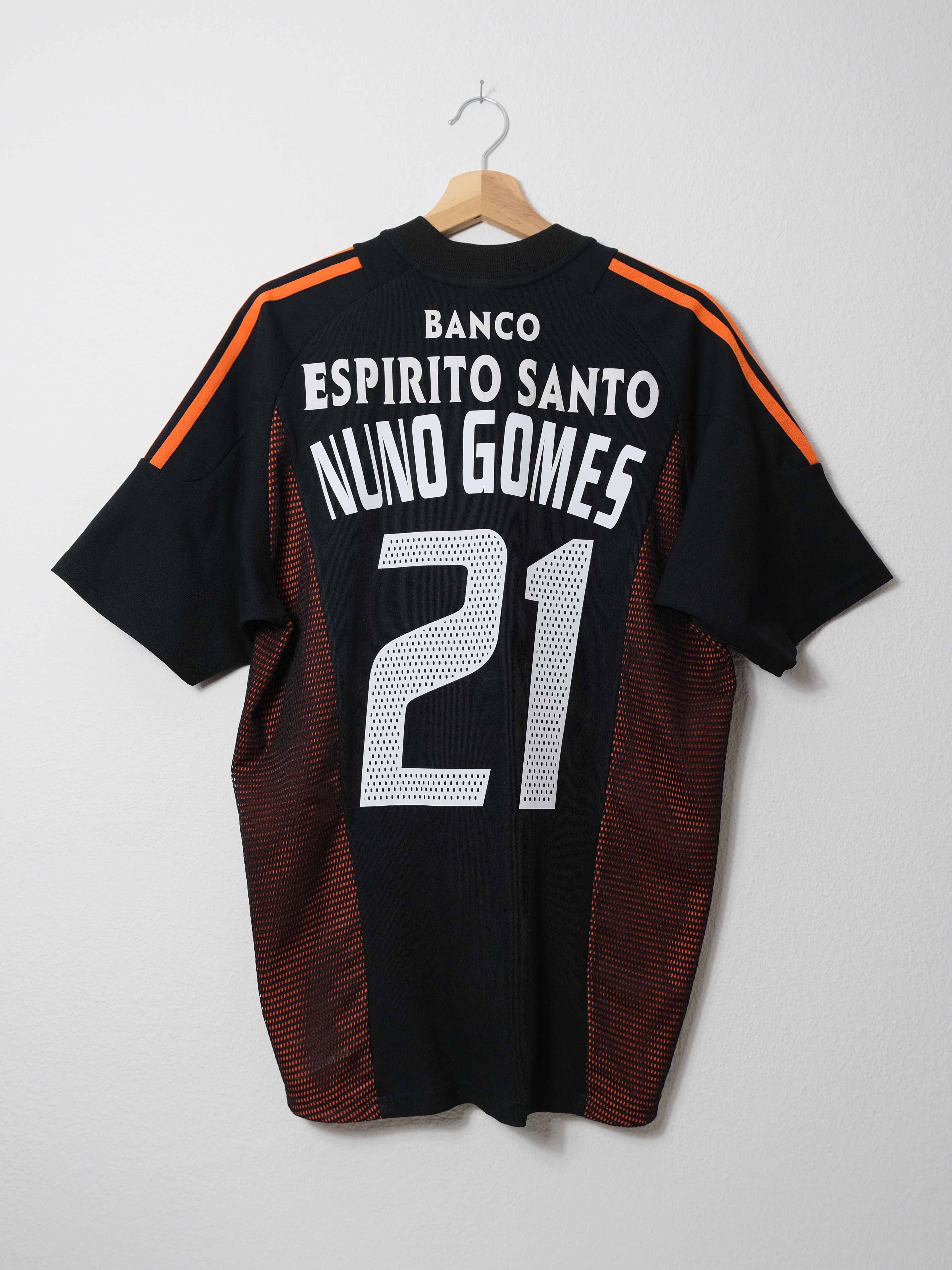 Benfica 2002/03 Auswärts Trikot – NUNO GOMES #21 – (L)
