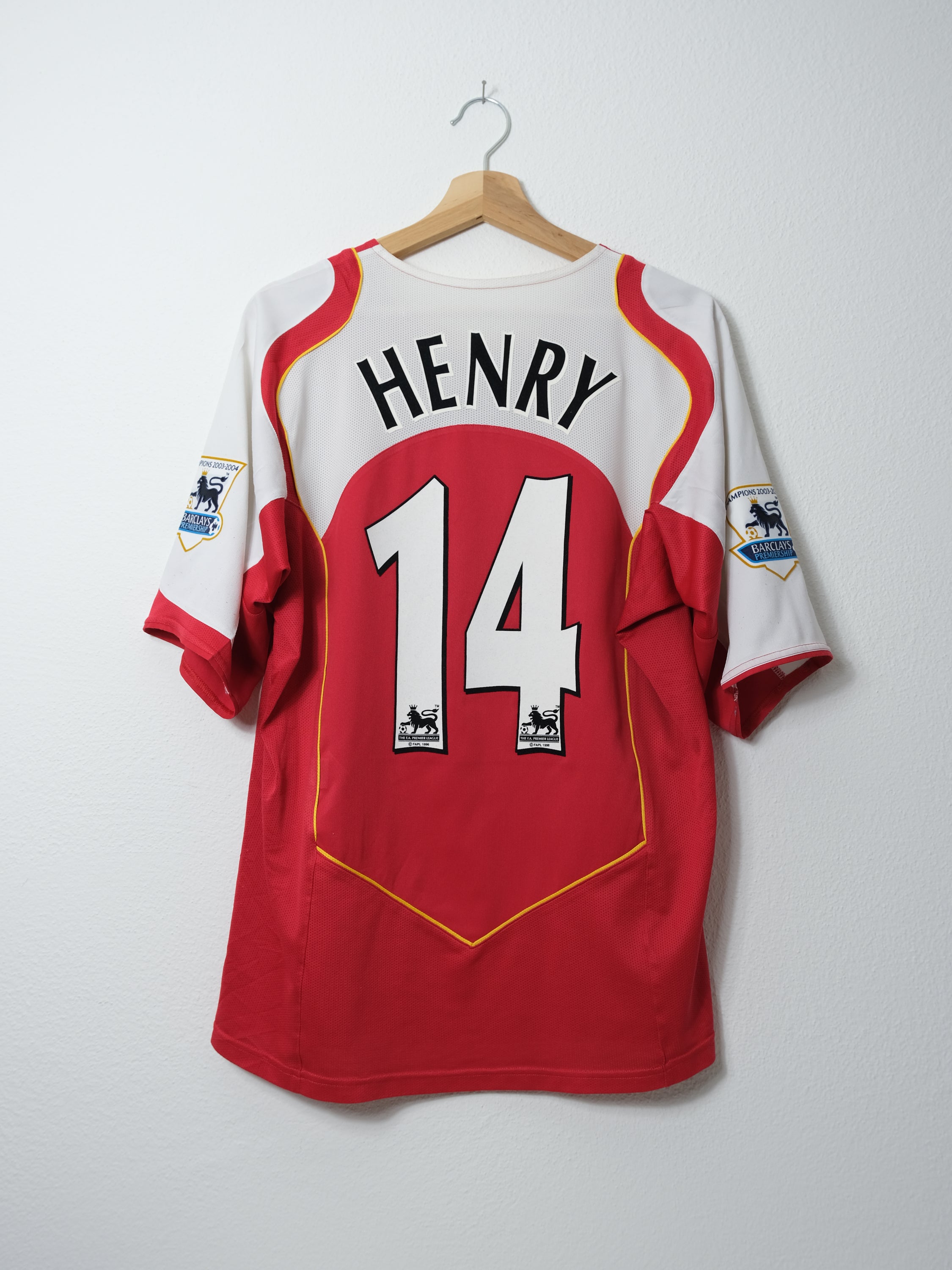 Arsenal FC 2004/05 Heim Trikot – HENRY #14 – (L)
