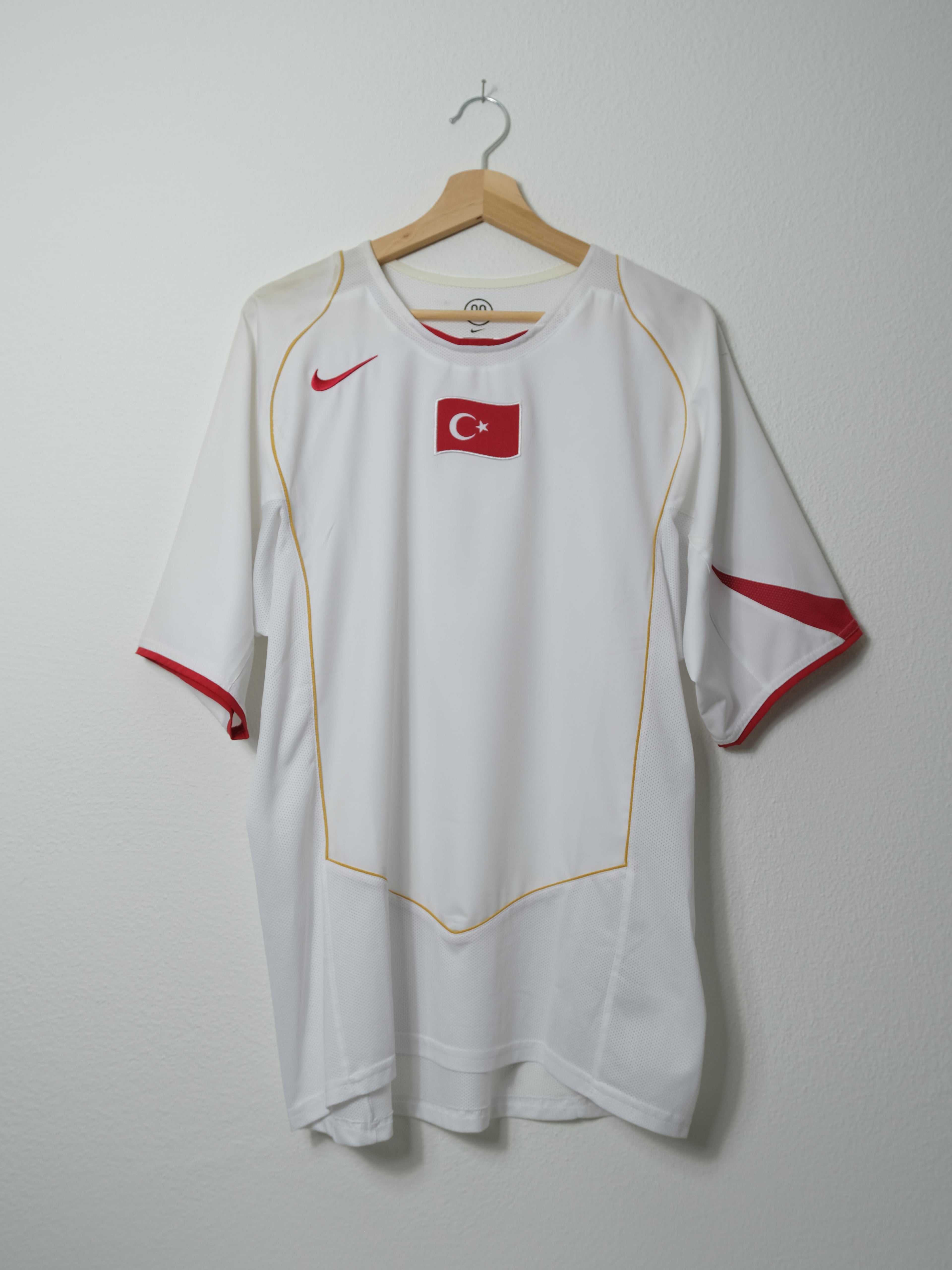 Türkei 2004/05 Auswärts Trikot – HAKAN SÜKÜR #9 – (L)