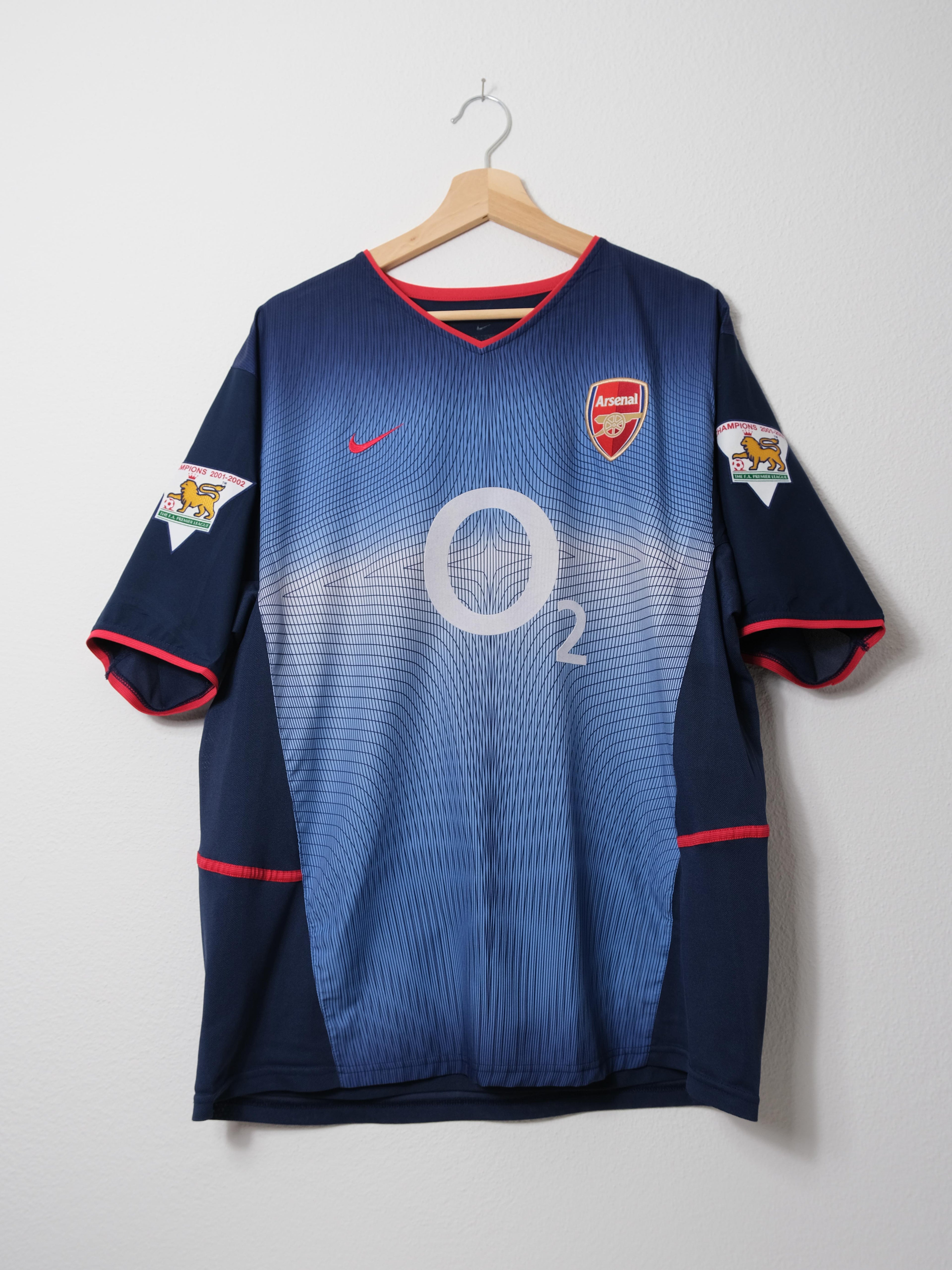 Arsenal London 2002/03 Auswärts Trikot – HENRY #14 – (XL)