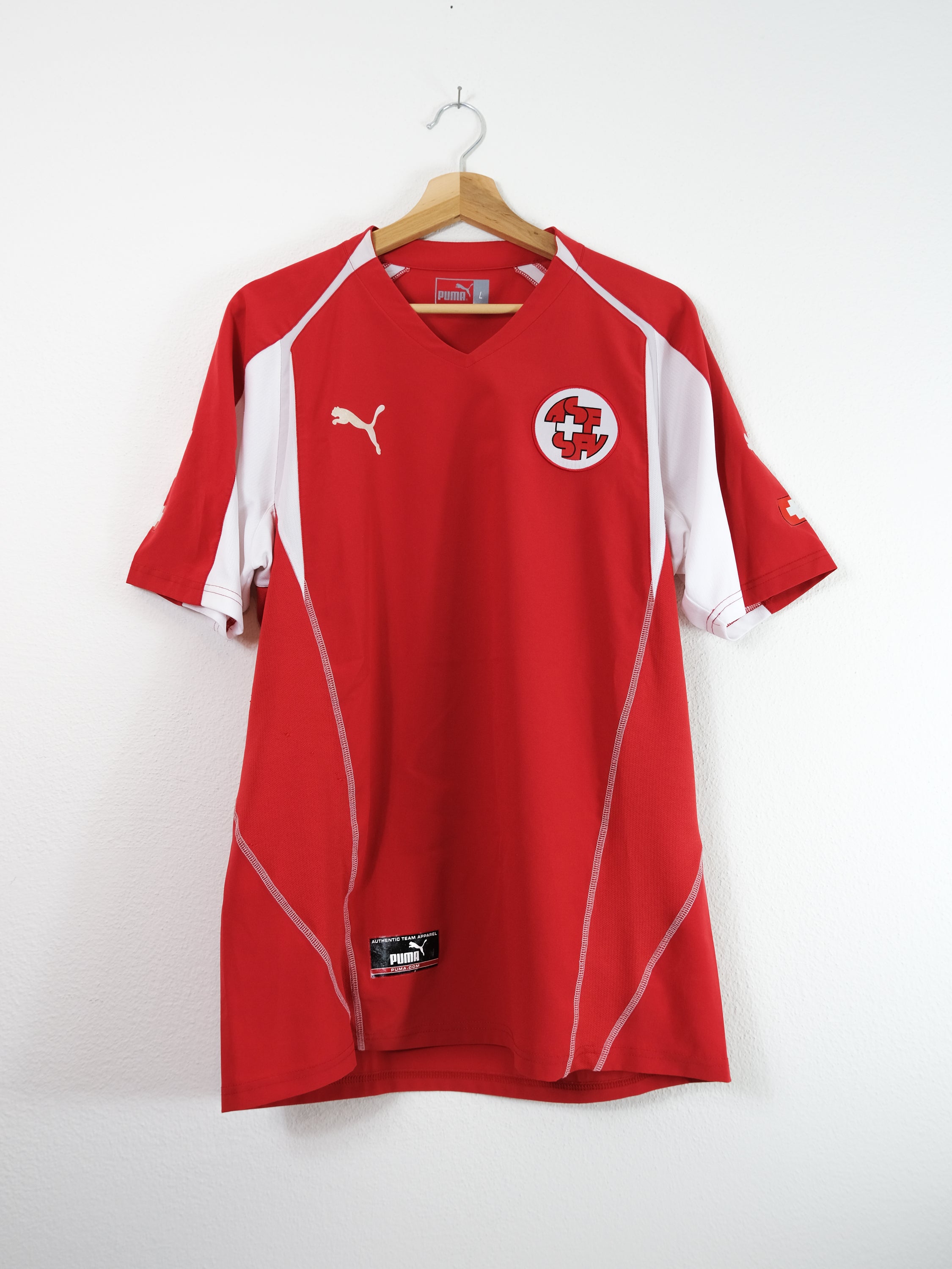 Schweiz 2004/05 Heim Trikot (L)