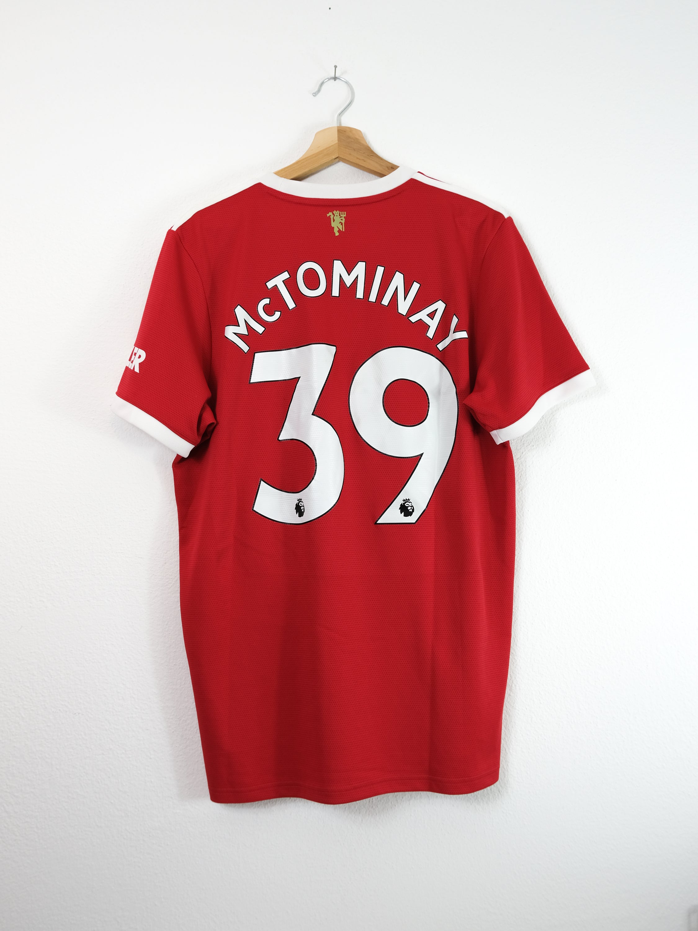 Manchester United 2021/22 Heim Trikot – McTOMINAY #39 – (L)