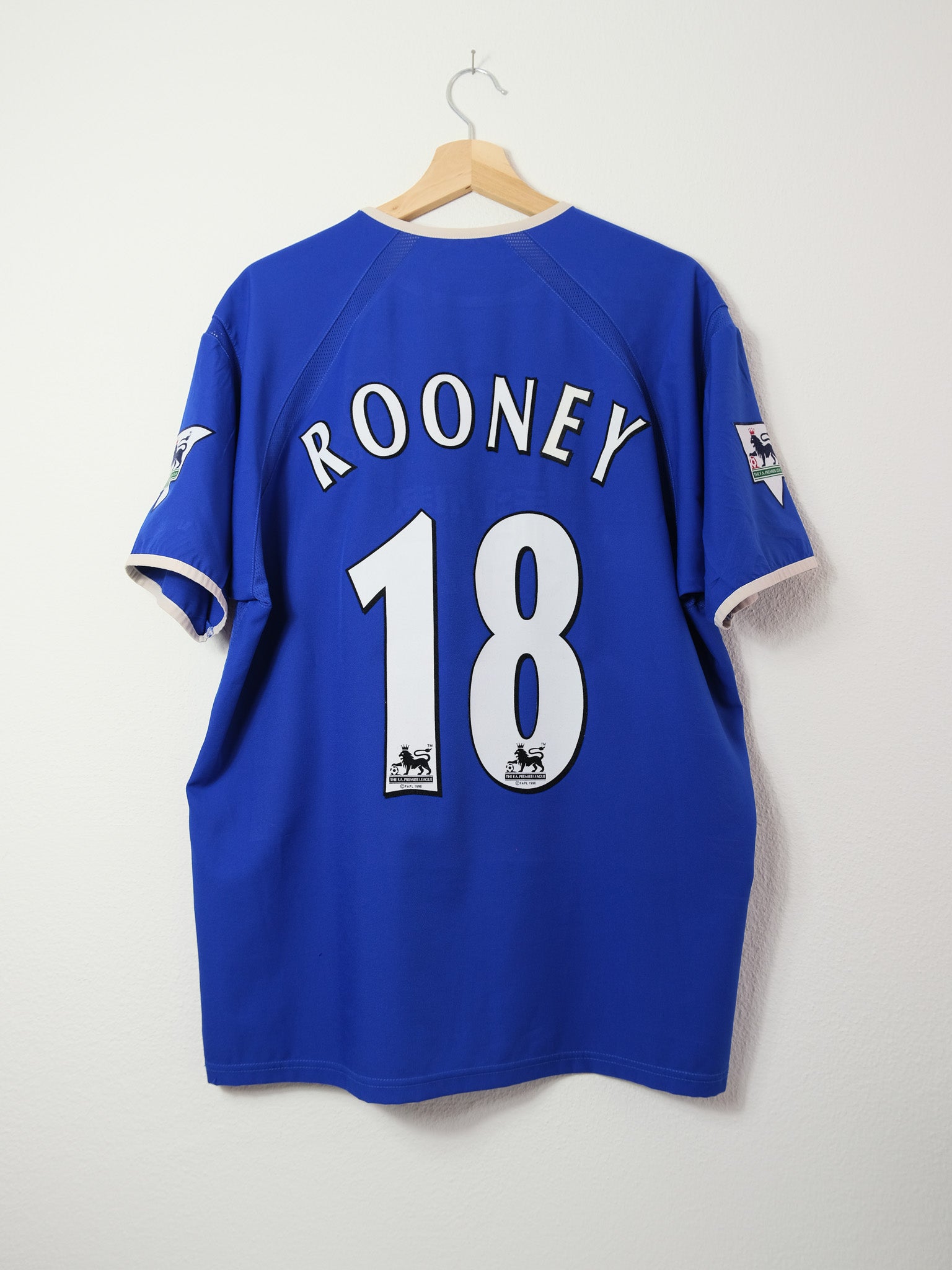 Everton FC 2003/04 Heim Trikot – ROONEY #18 – (L)