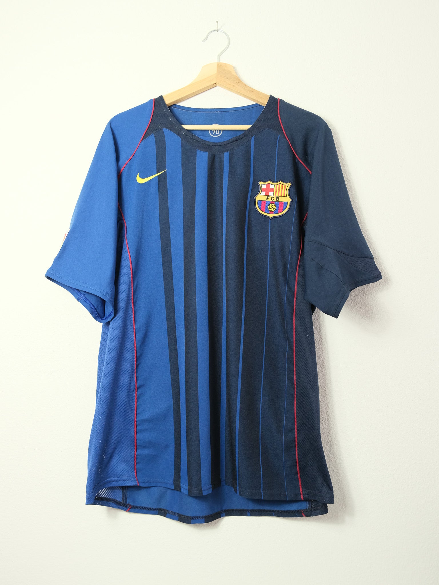 FC Barcelona 2004/05 Auswärts Trikot – RONALDINHO #10 – (XL)