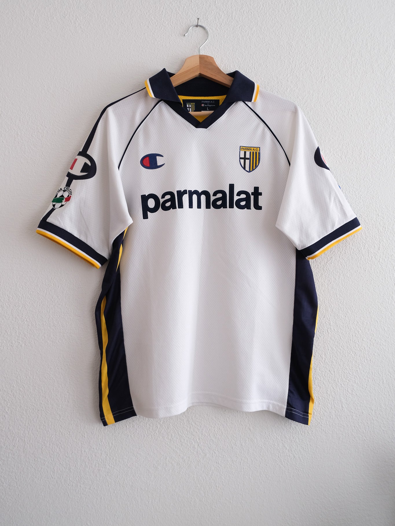 Parma Calcio 2003/04 Auswärts Trikot – (L)