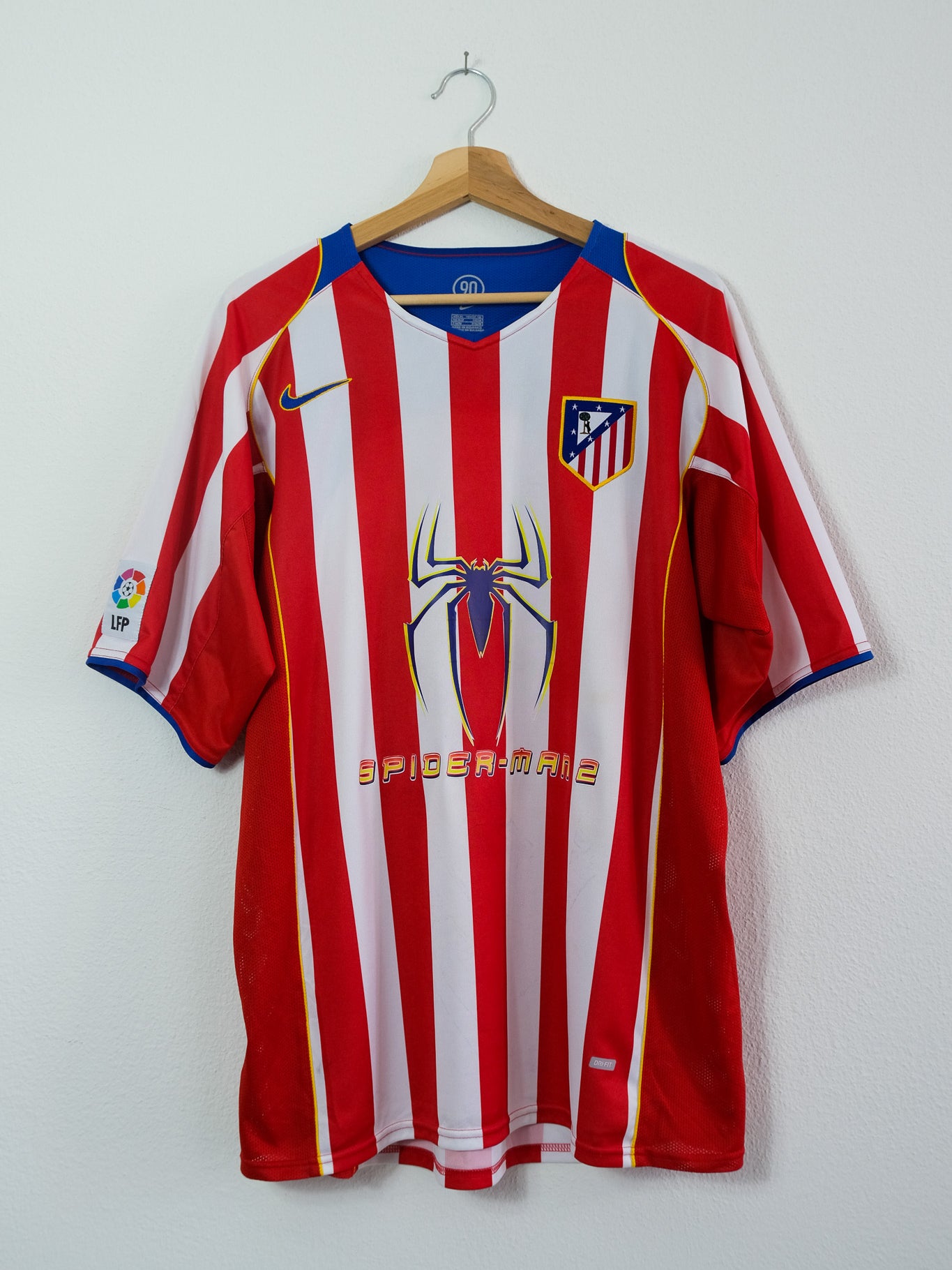 Atlético Madrid 2004/05 Heim Trikot – F.TORRES #9 – (XL)