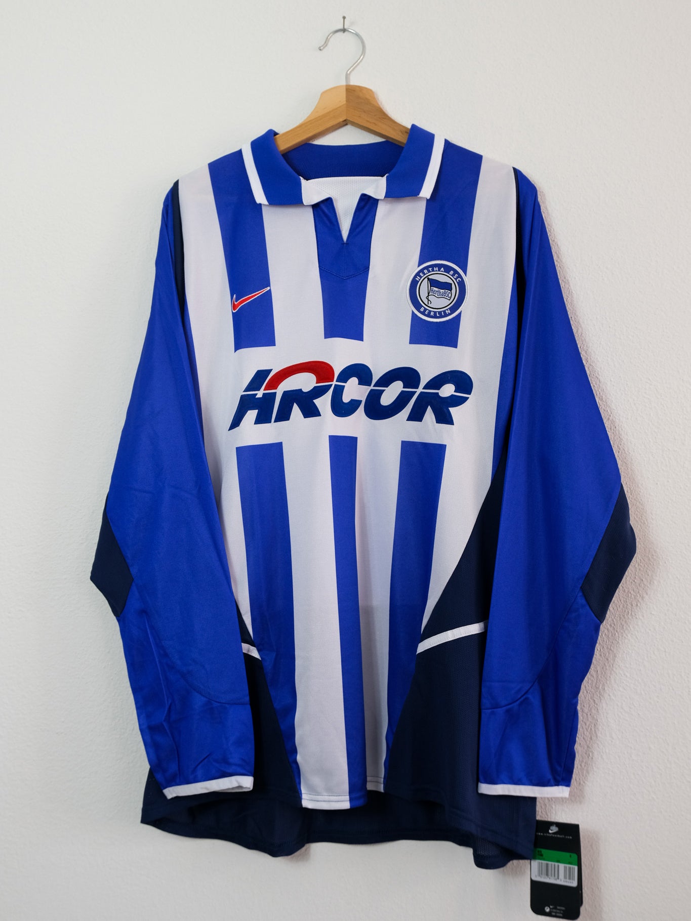 Hertha BSC 2003/04 Heim Trikot – MARCELINHO #10 – (XL)