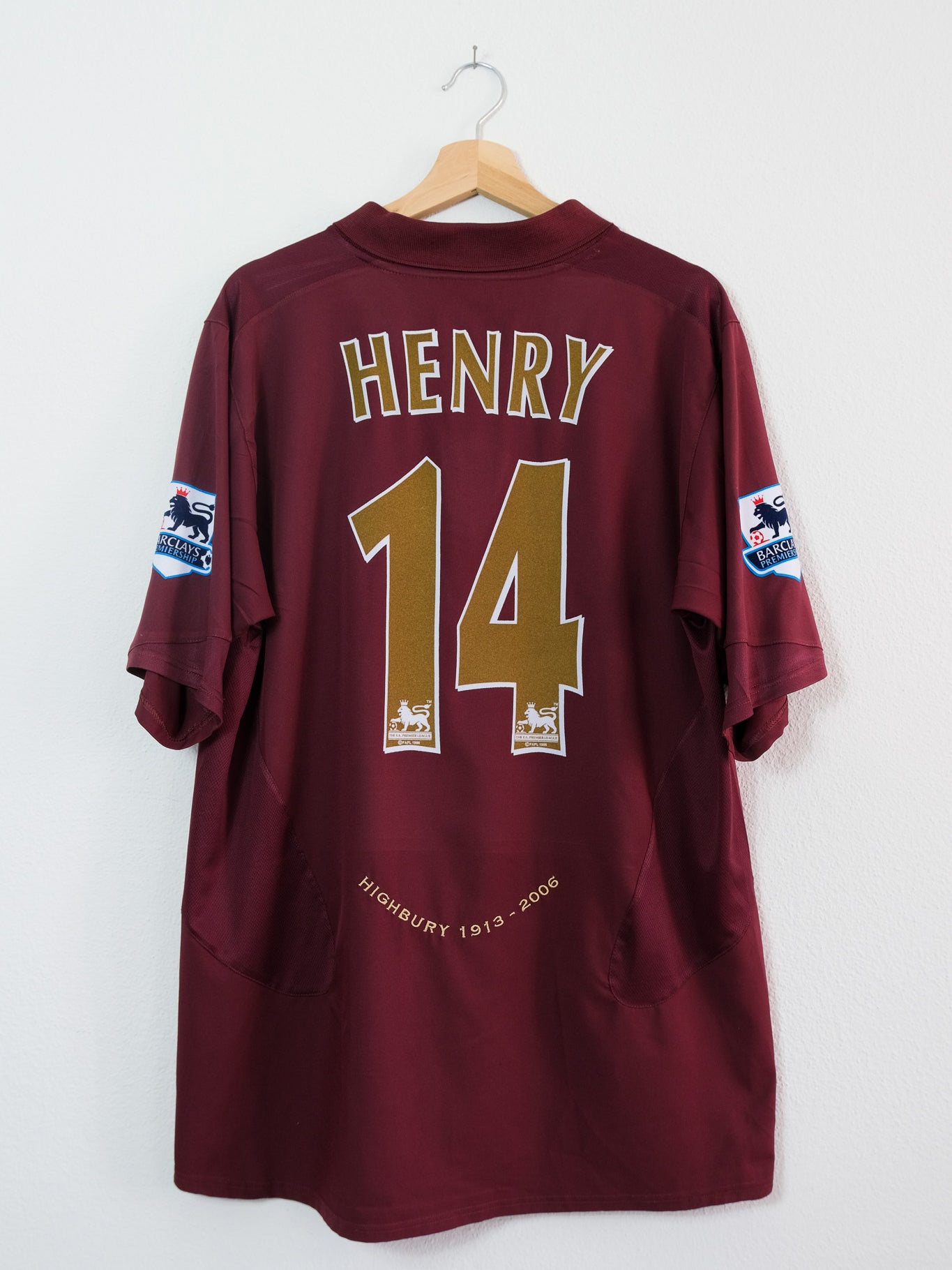 Arsenal FC 2005/06 Heim Trikot – HENRY #14 – (XL)