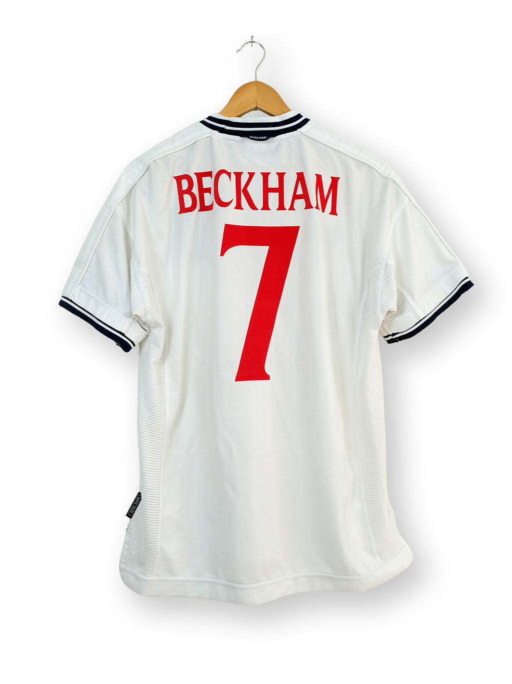 England 2000/01 Heim Trikot – BECKHAM #7 – (L)