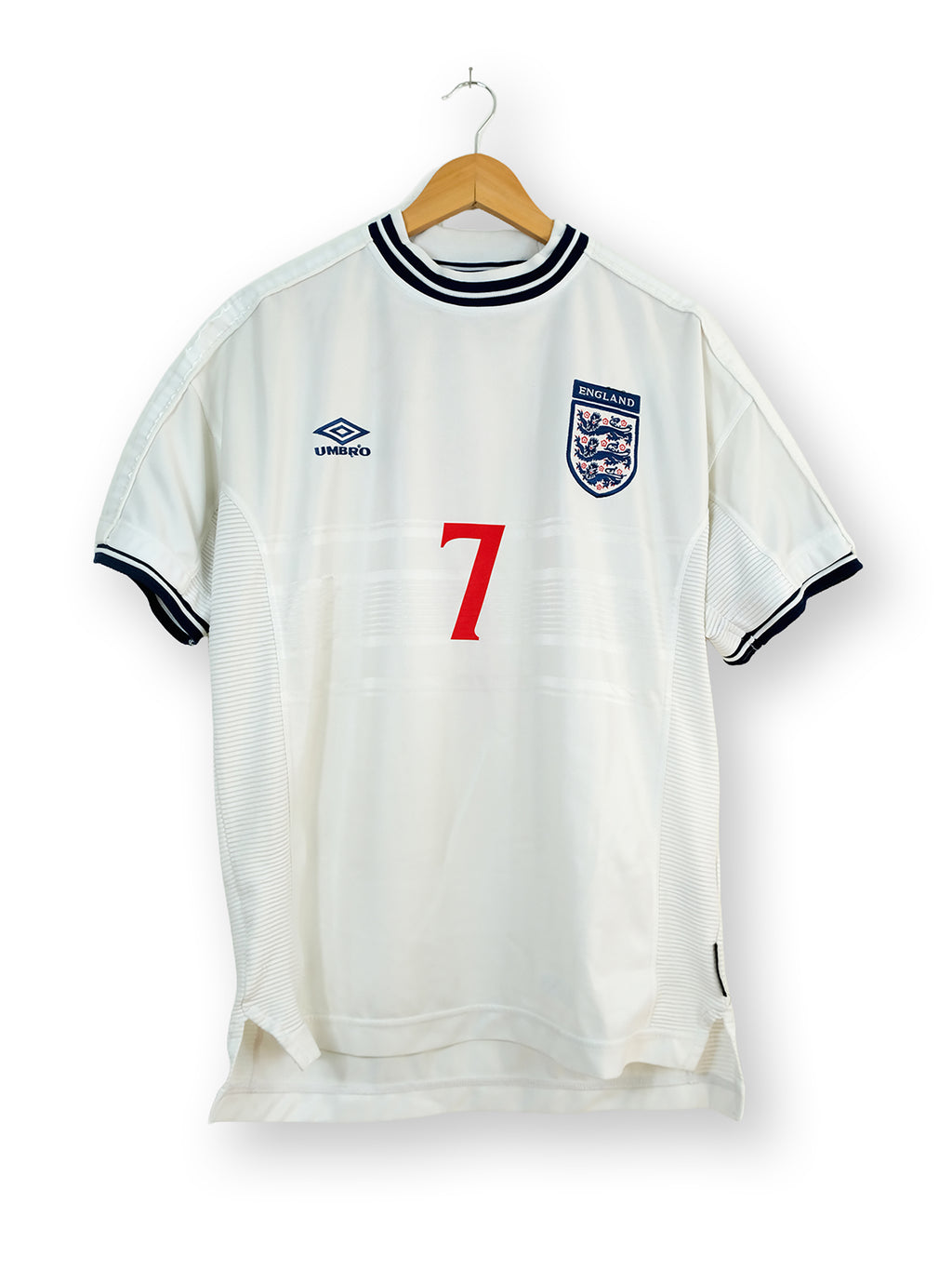 England 2000/01 Heim Trikot – BECKHAM #7 – (L)
