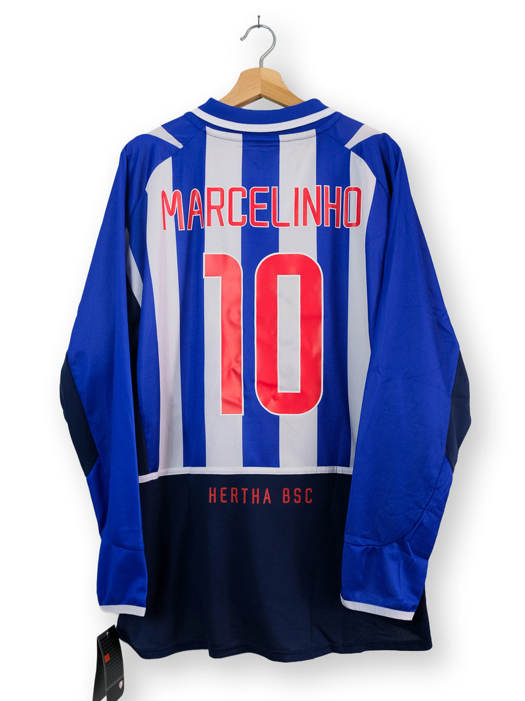 Hertha BSC 2003/04 Heim Trikot – MARCELINHO #10 – (XL)