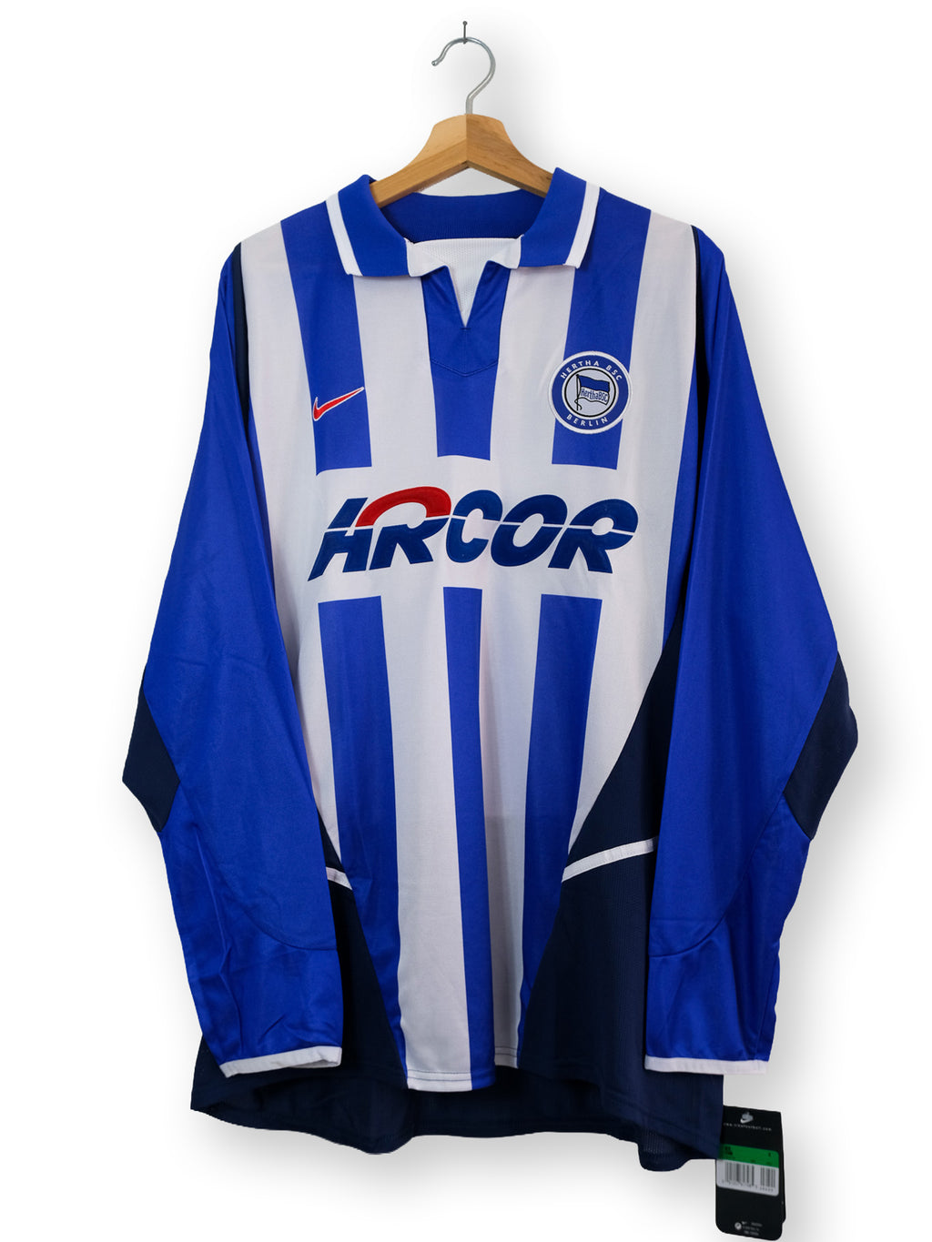 Hertha BSC 2003/04 Heim Trikot – MARCELINHO #10 – (XL)