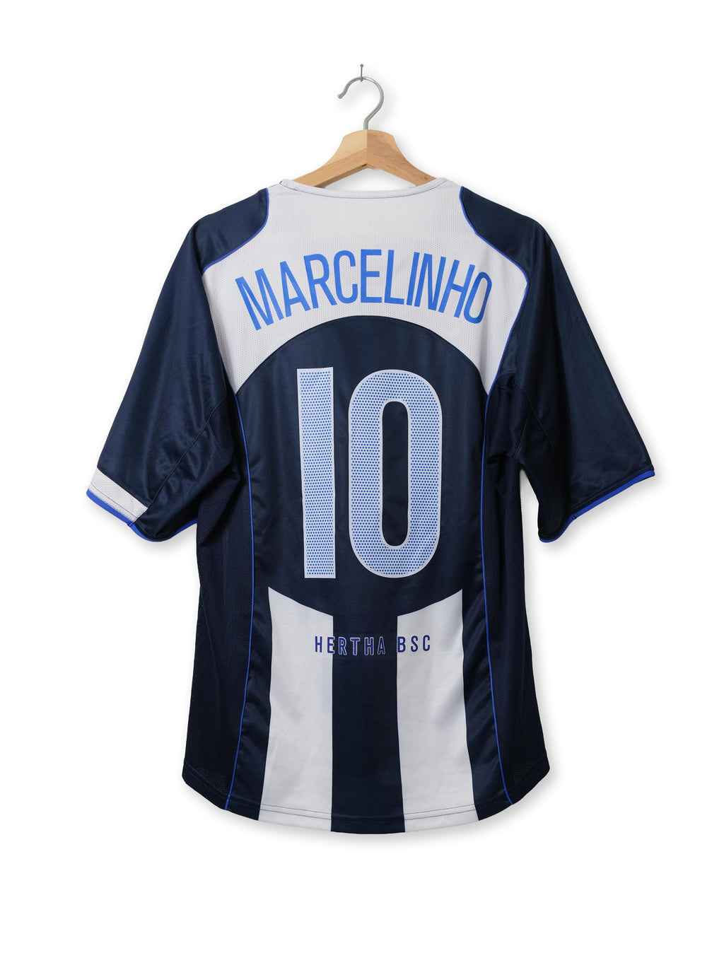 Hertha BSC 2004/05 Home Kit – MARCELINHO #10 – (L)