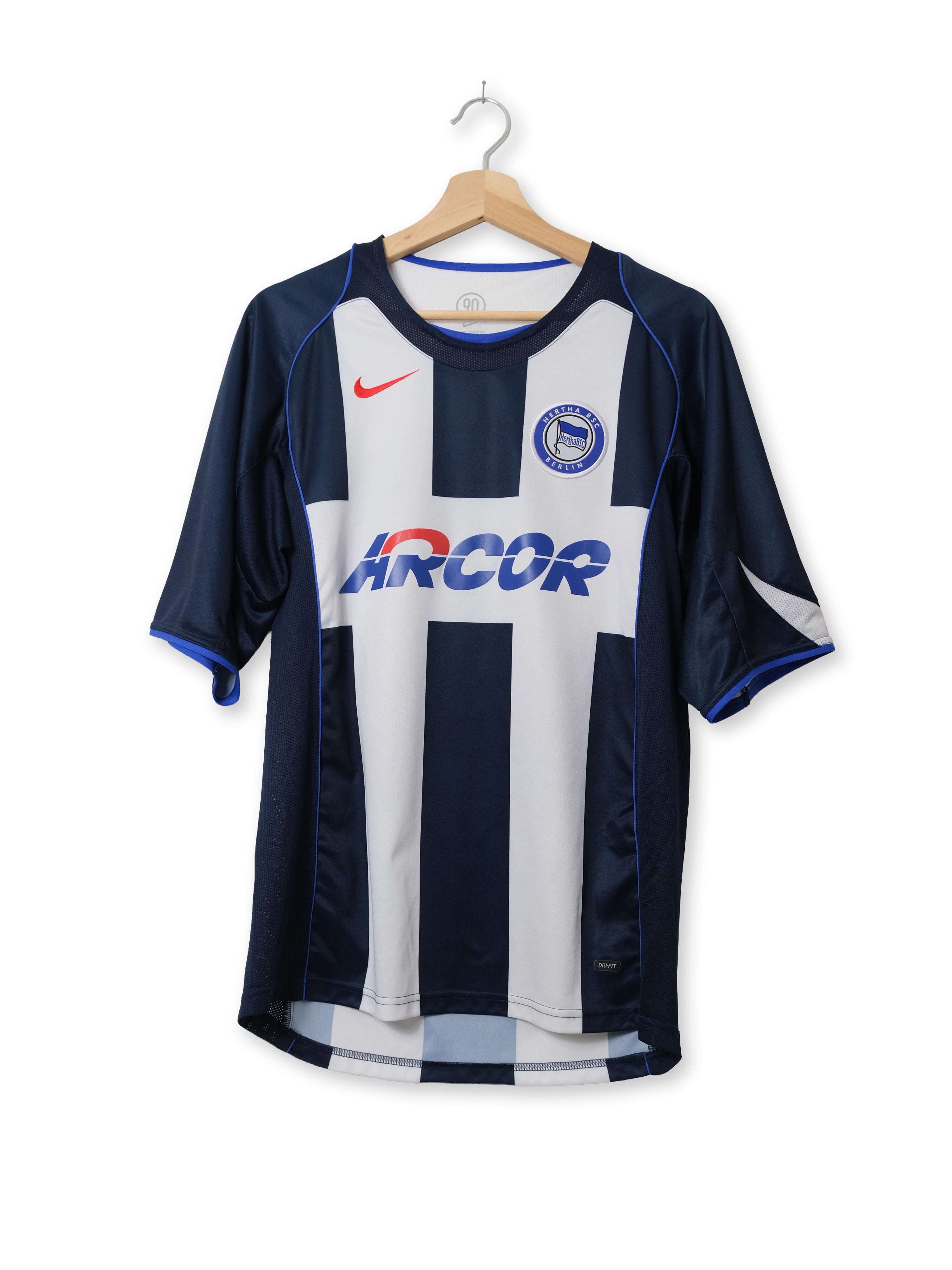 Hertha BSC 2004/05 Home Kit – MARCELINHO #10 – (L)