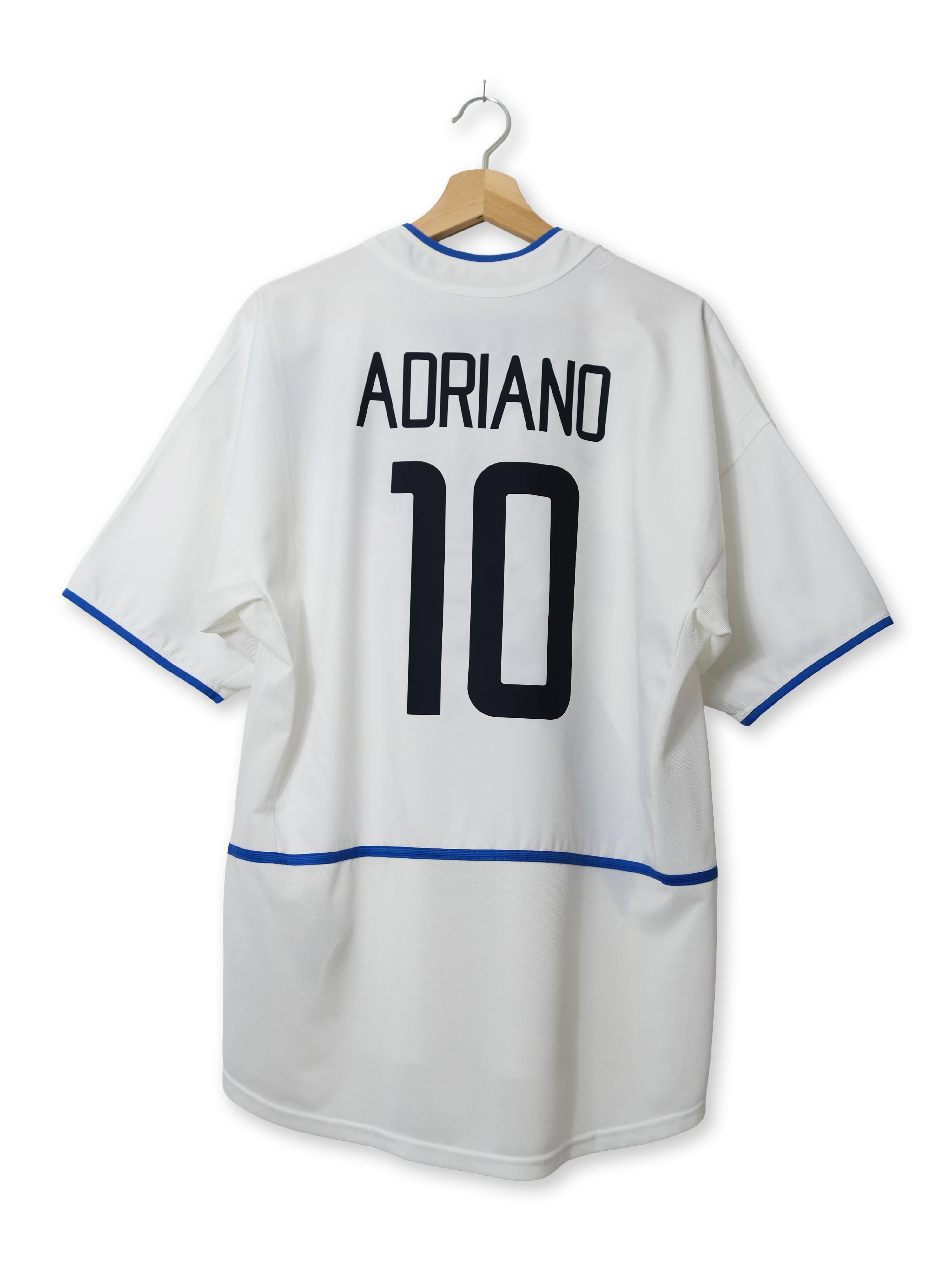 Inter Milan 2002/03 Auswärts Trikot – ADRIANO #10 – (L)