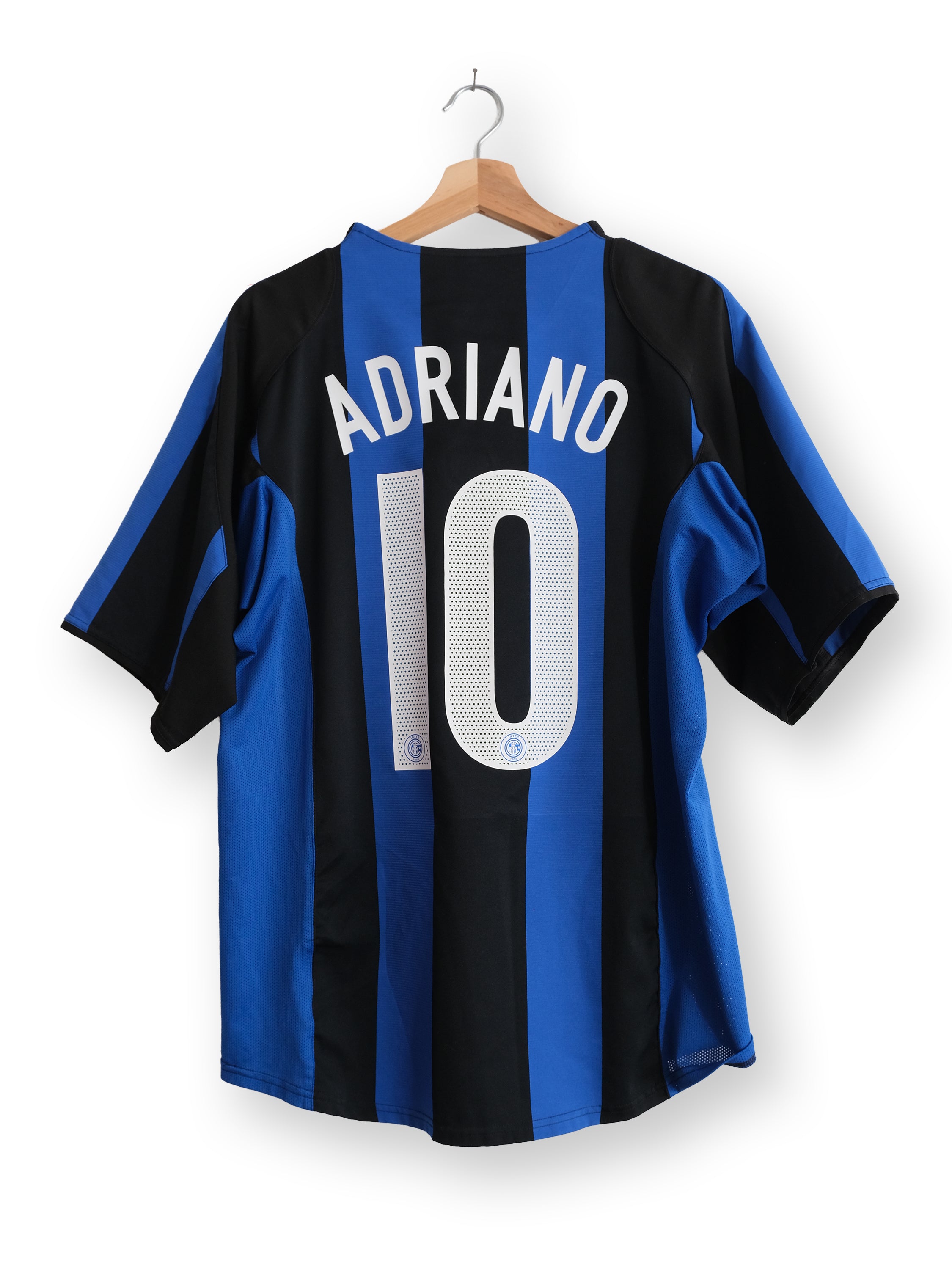 Inter Milan 2004/05 Heim Trikot – ADRIANO #10 – (L)