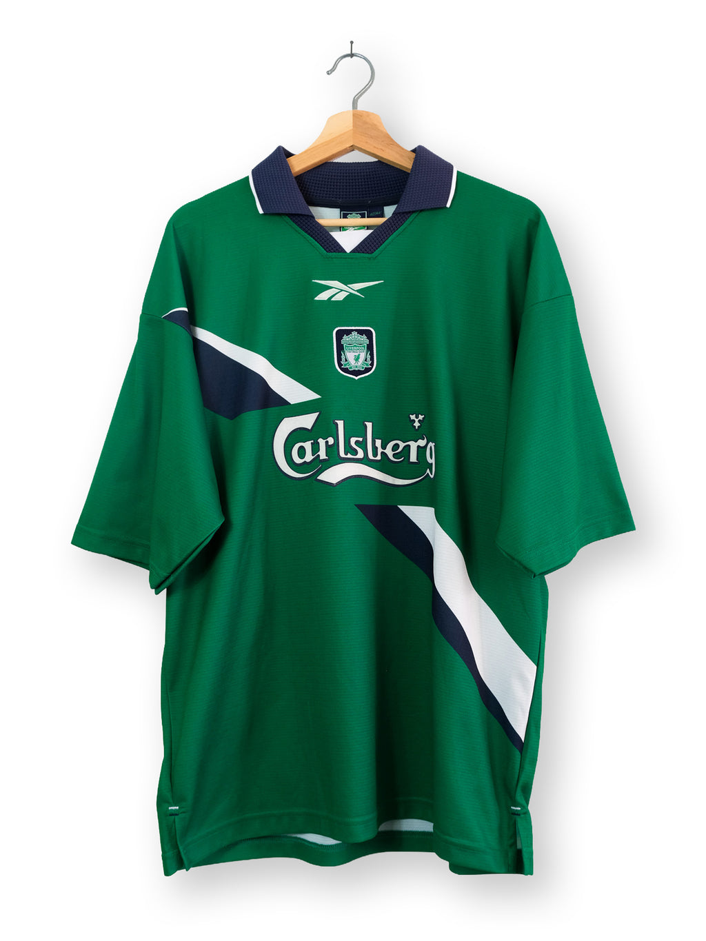 Liverpool FC 2000/01 Away Kit – HENCHOZ #2 – (XL)