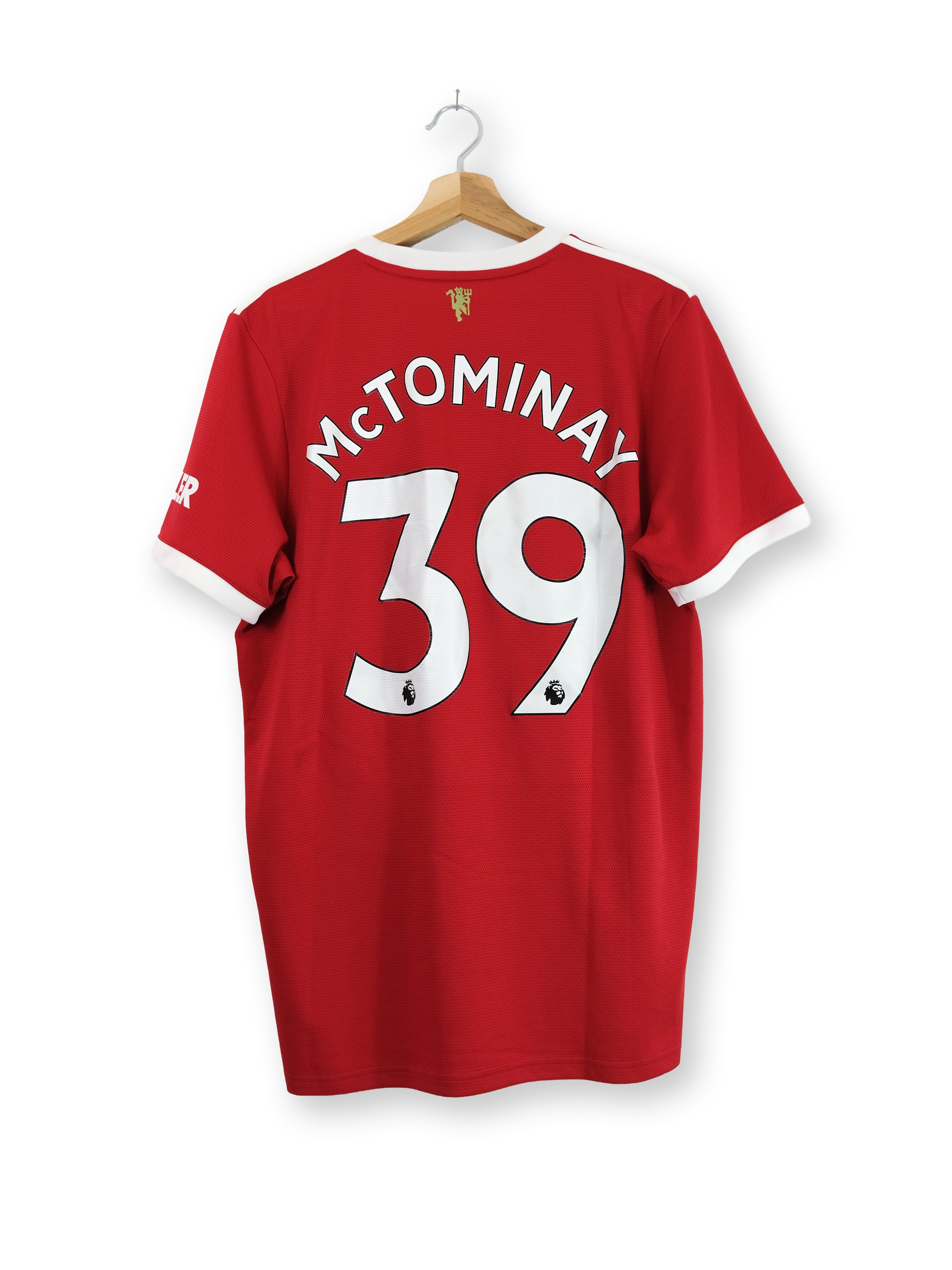 Manchester United 2021/22 Heim Trikot – McTOMINAY #39 – (L)
