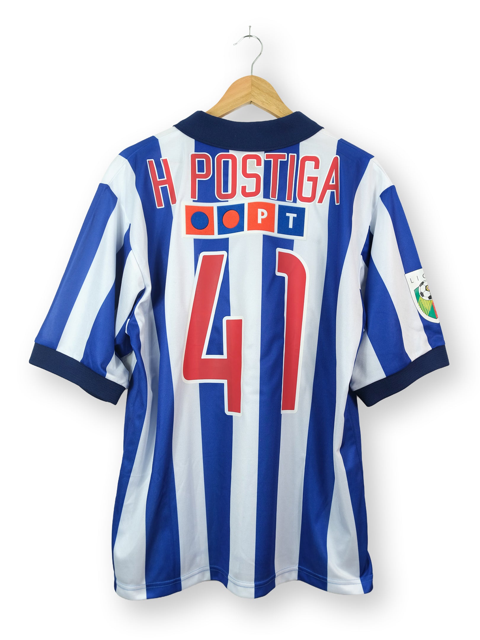 FC Porto 2002/03 Heim Trikot – H.POSTIGA #41 – (L)