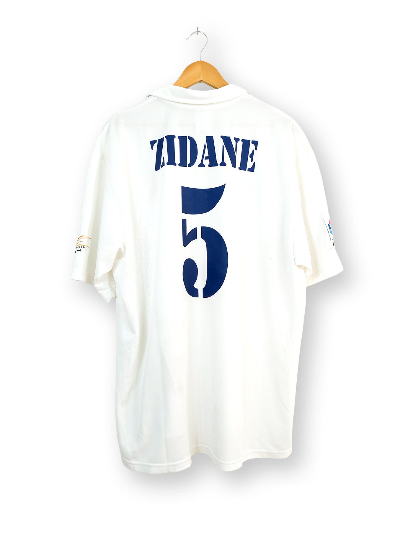 Real Madrid 2001/02 Home Kit – ZIDANE #5 – (XL)