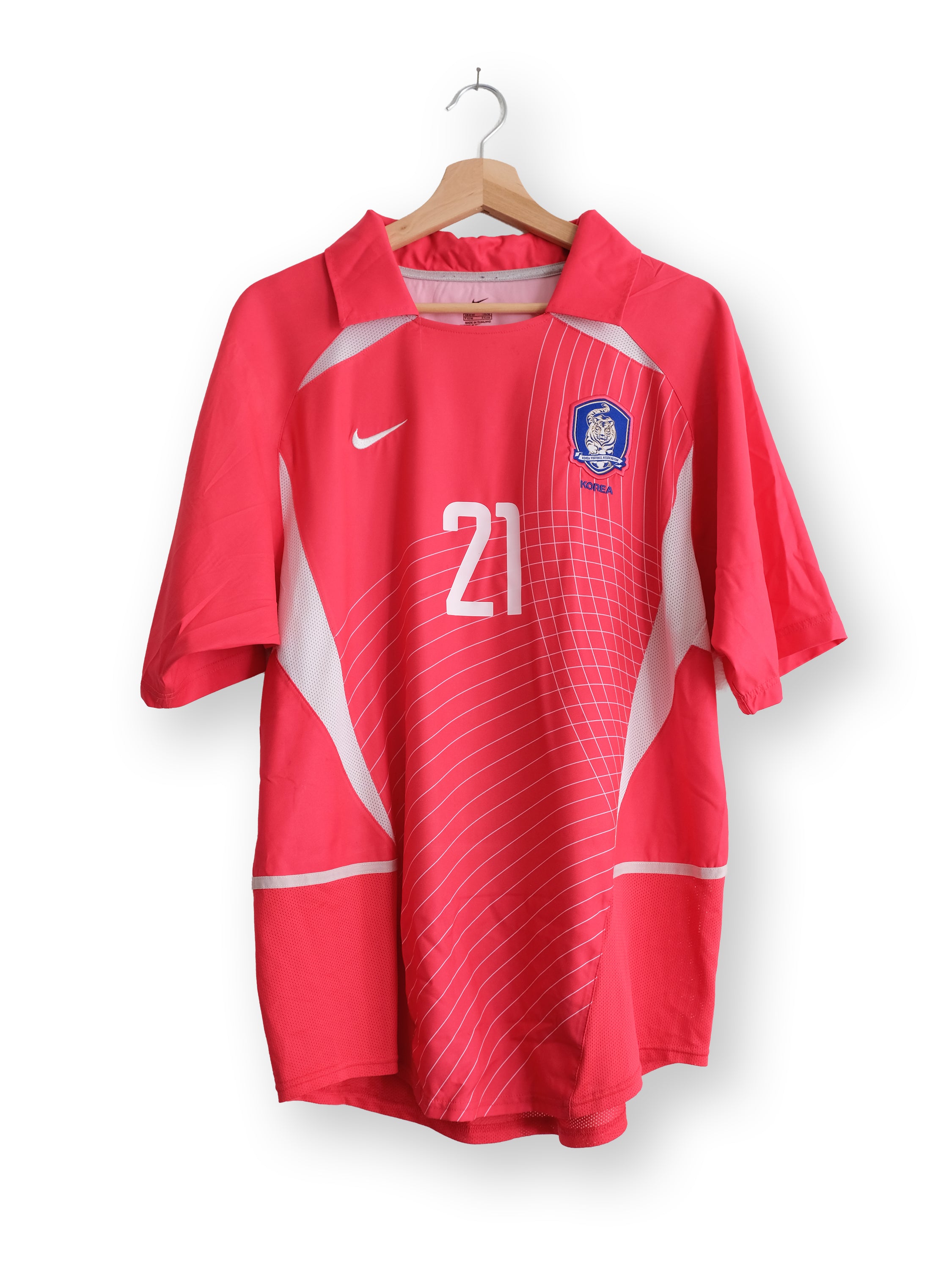 Südkorea 2002/03 Heim Trikot – J S PARK #21 – (L)