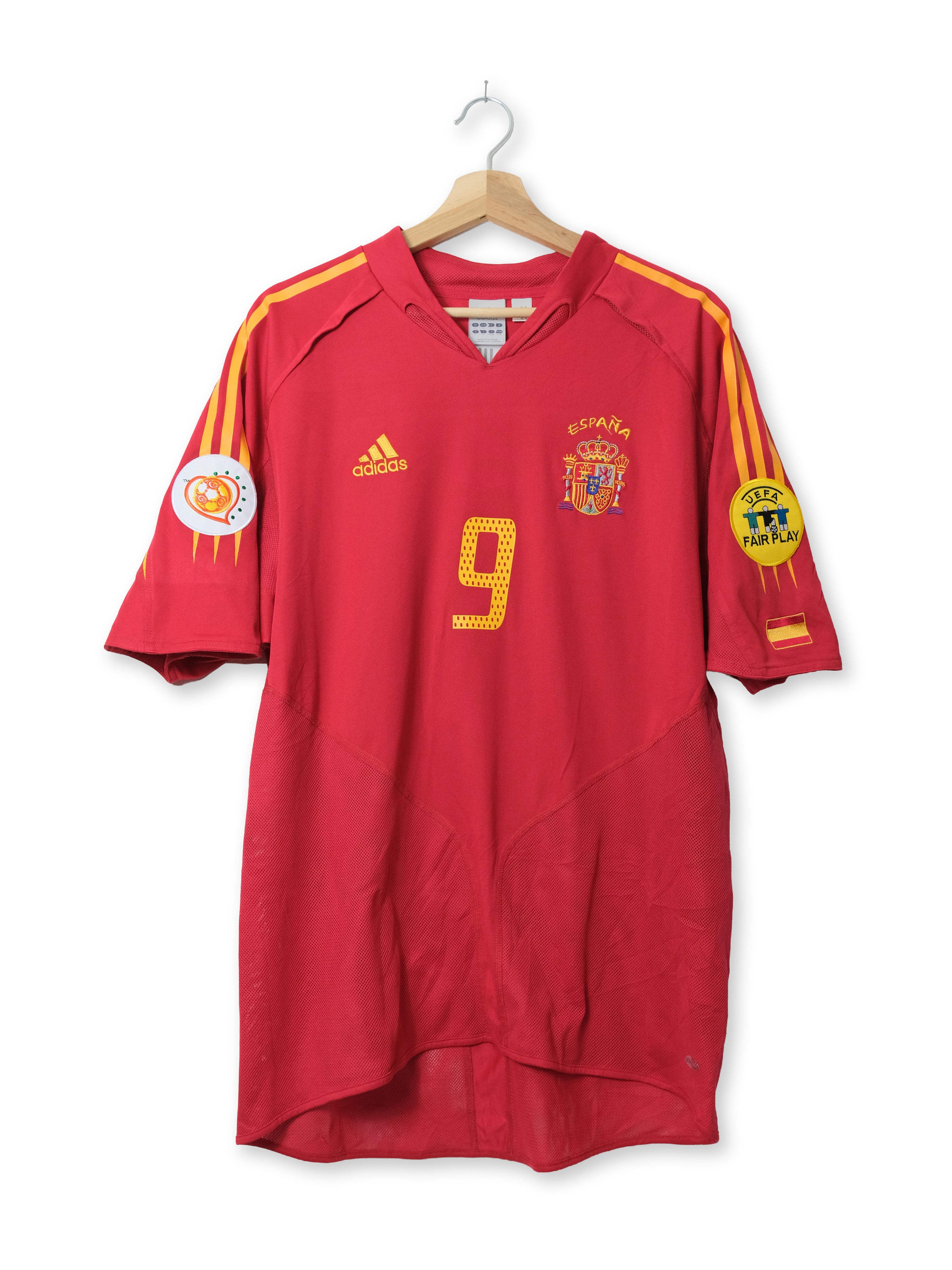Spain 2004/05 Home Kit – TORRES #9 – (L)