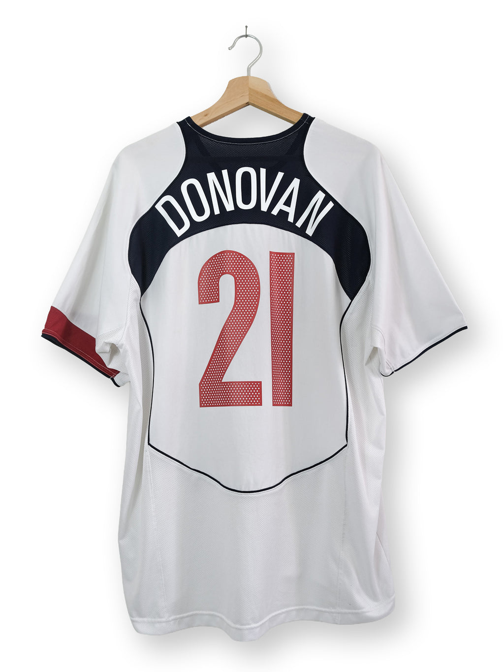 USMNT 2004/05 Home Kit – DONOVAN #21 – (L)