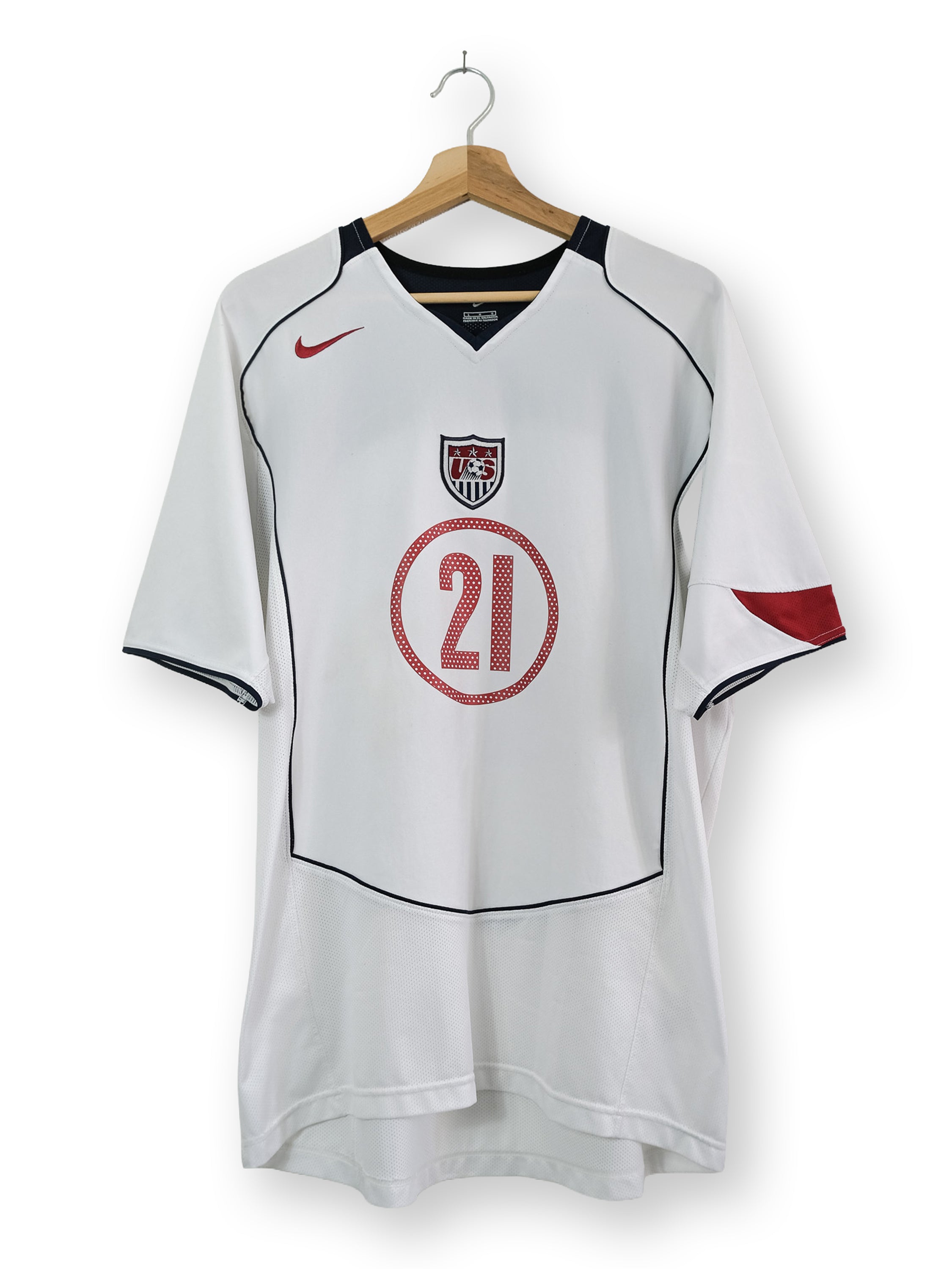 USMNT 2004/05 Home Kit – DONOVAN #21 – (L)