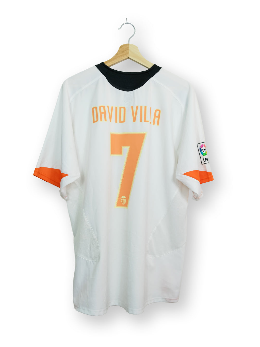 Valencia CF 2005/06 Home Kit – DAVID VILLA #7 – (L)