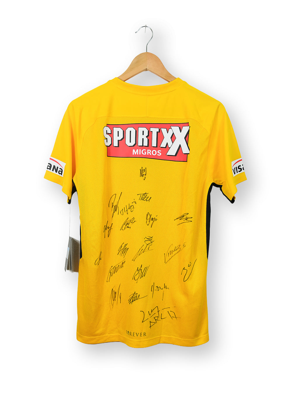 BSC Young Boys 2018/19 Home Kit – SIGNED BY TEAM – (M)